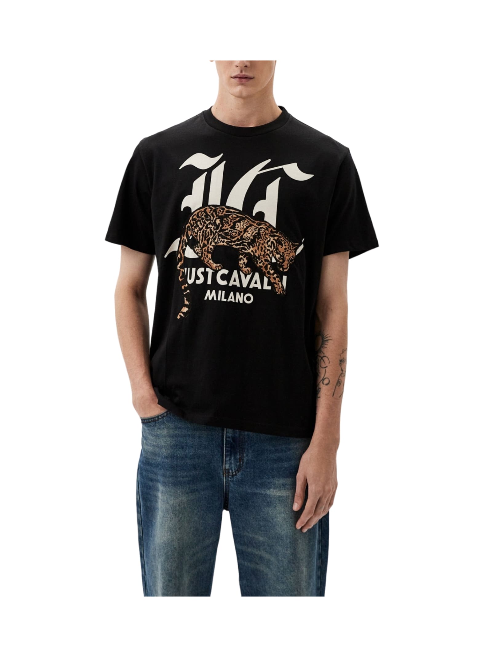 Tシャツ・カットソー JUST CAVALLI Men T-shirt Grey 78OAHA07CJ719 833 TFT024TF041E0288_ECOM_STILL.jpg