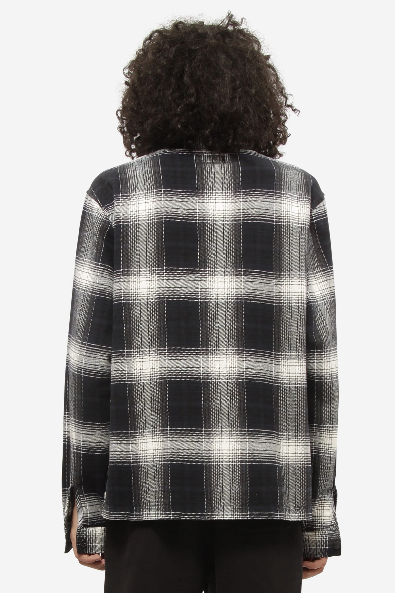 Stussy Shadow Plaid Zip Shirt | italist