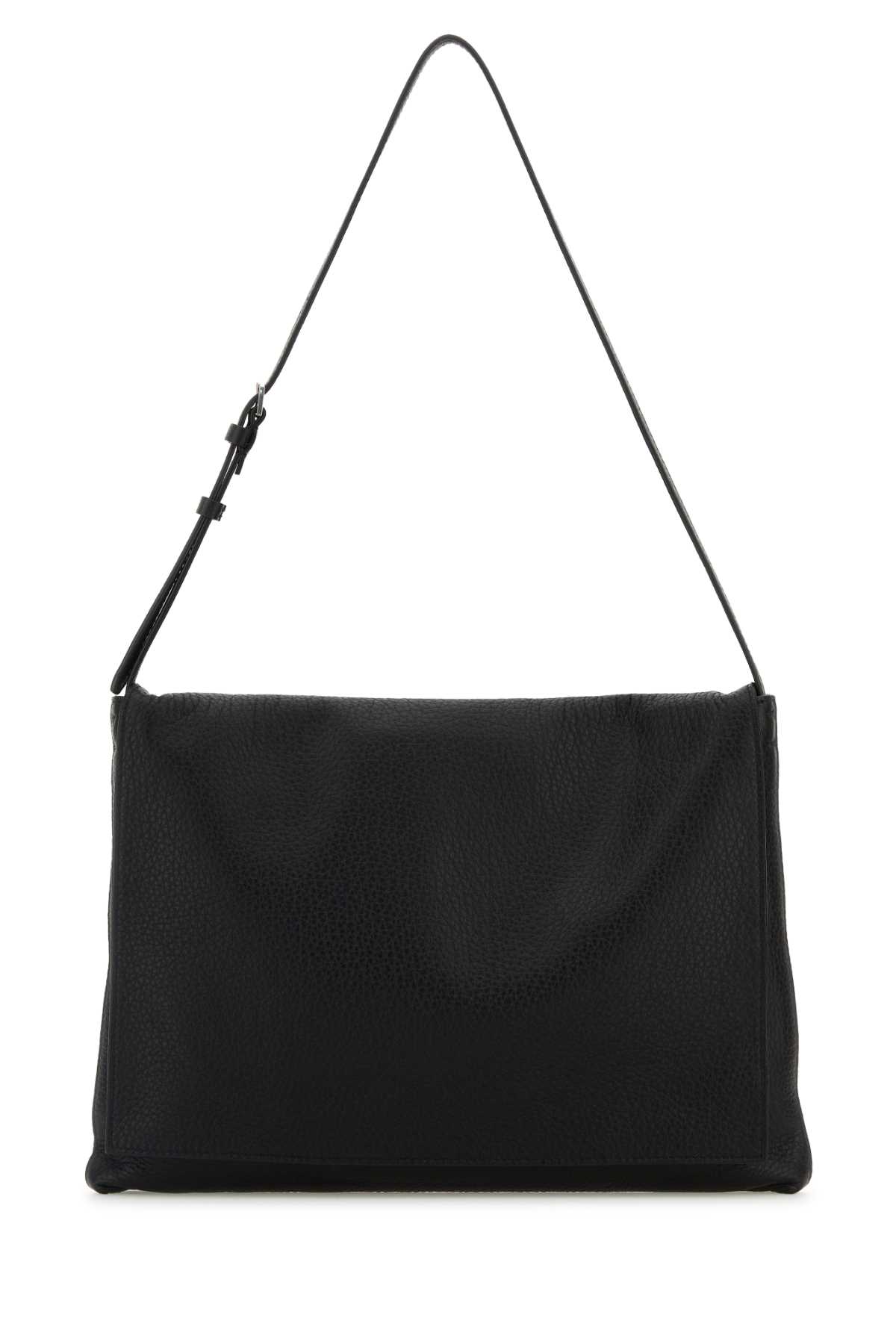 【関税&送料込】The Row Black Leather Nan Crossbody Bag The Row Black Leather Nan Crossbody Bag | italist