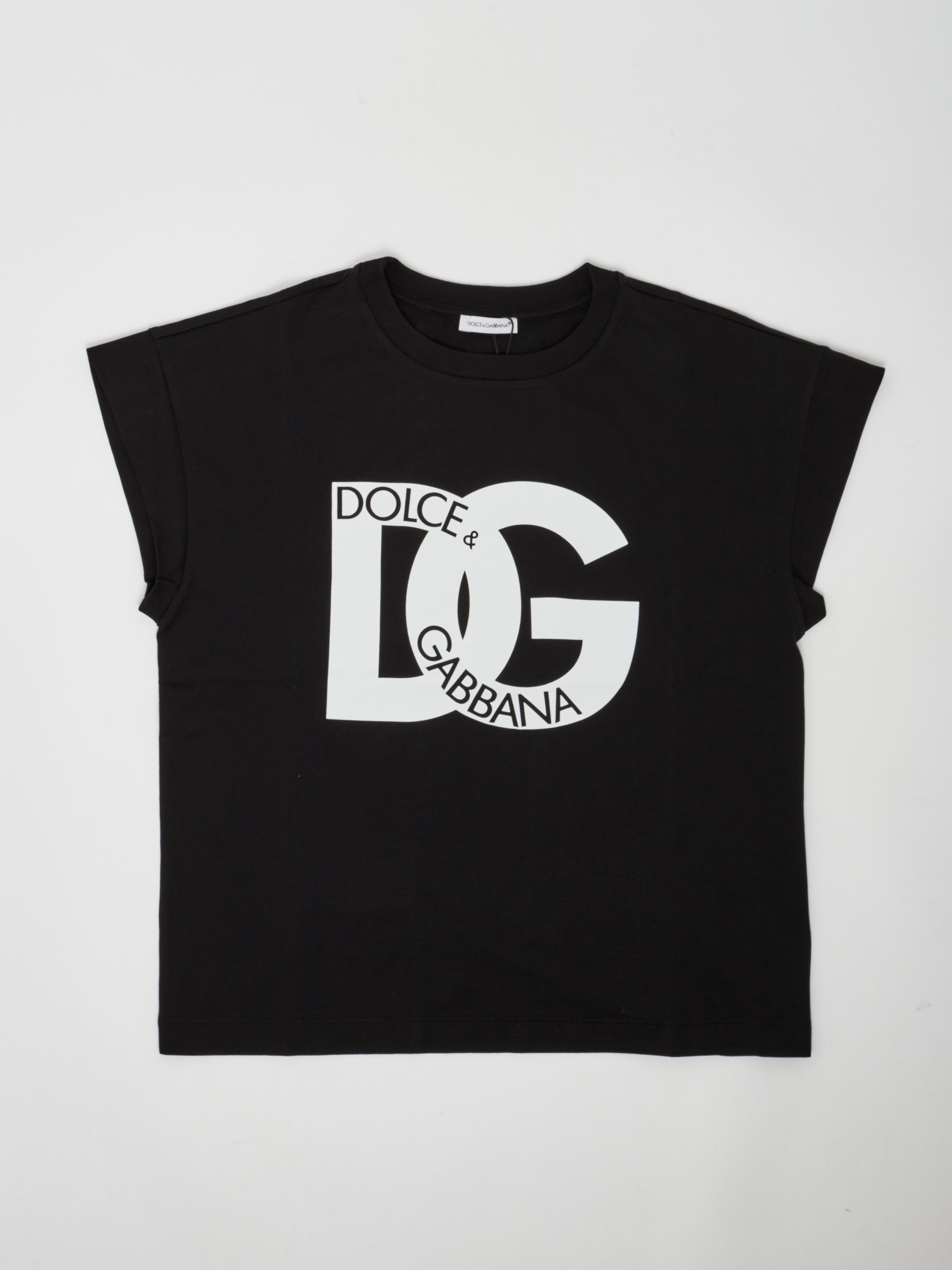 売り出し卸値 DOLCE&GABBANA Tシャツ 総柄 グレー ドルガバ 54