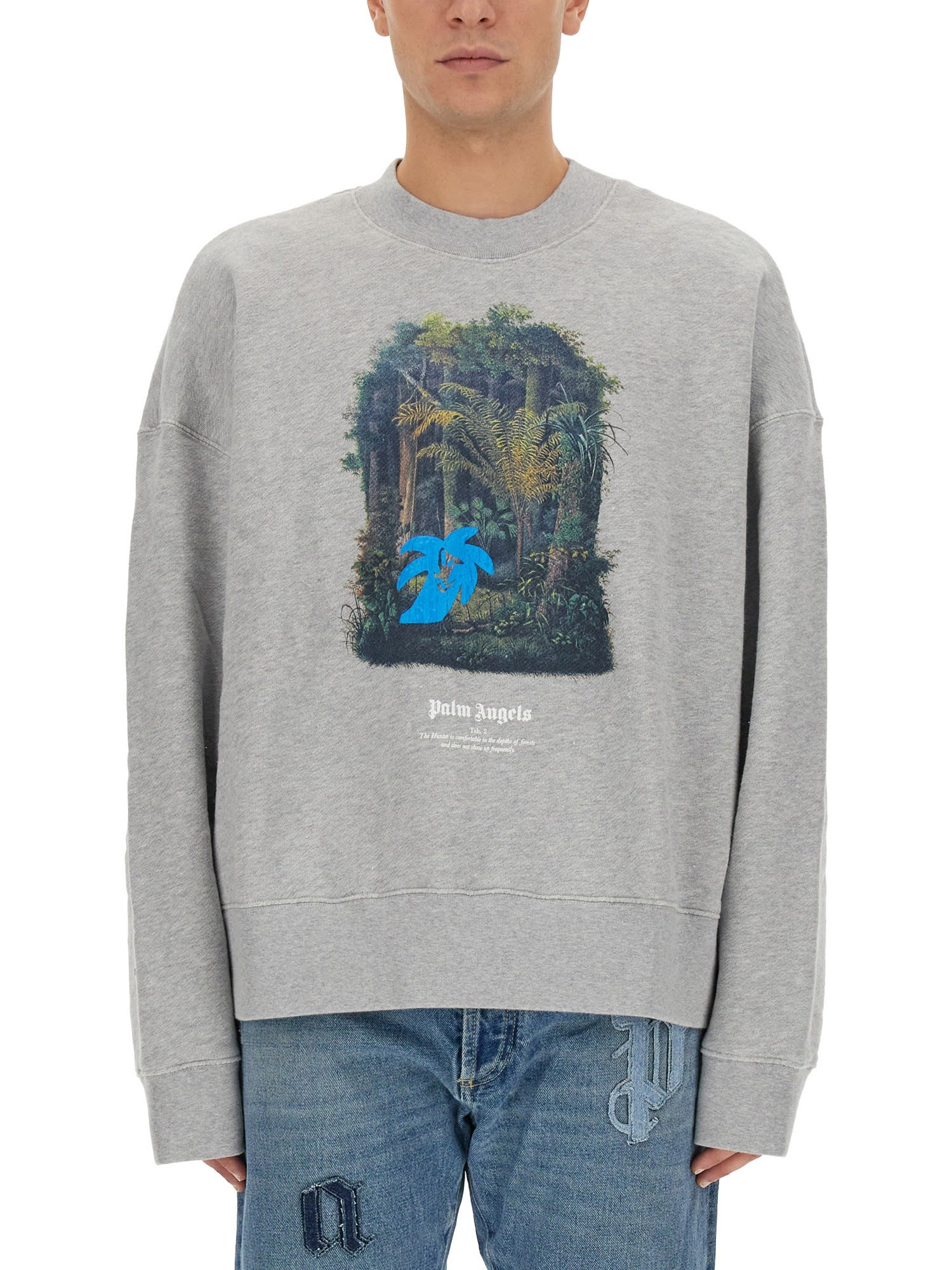 【関税&送料込】Palm Angels Hunting In The Forest Sweatshirt Palm Angels Hunting In The Forest Sweatshirt | italist