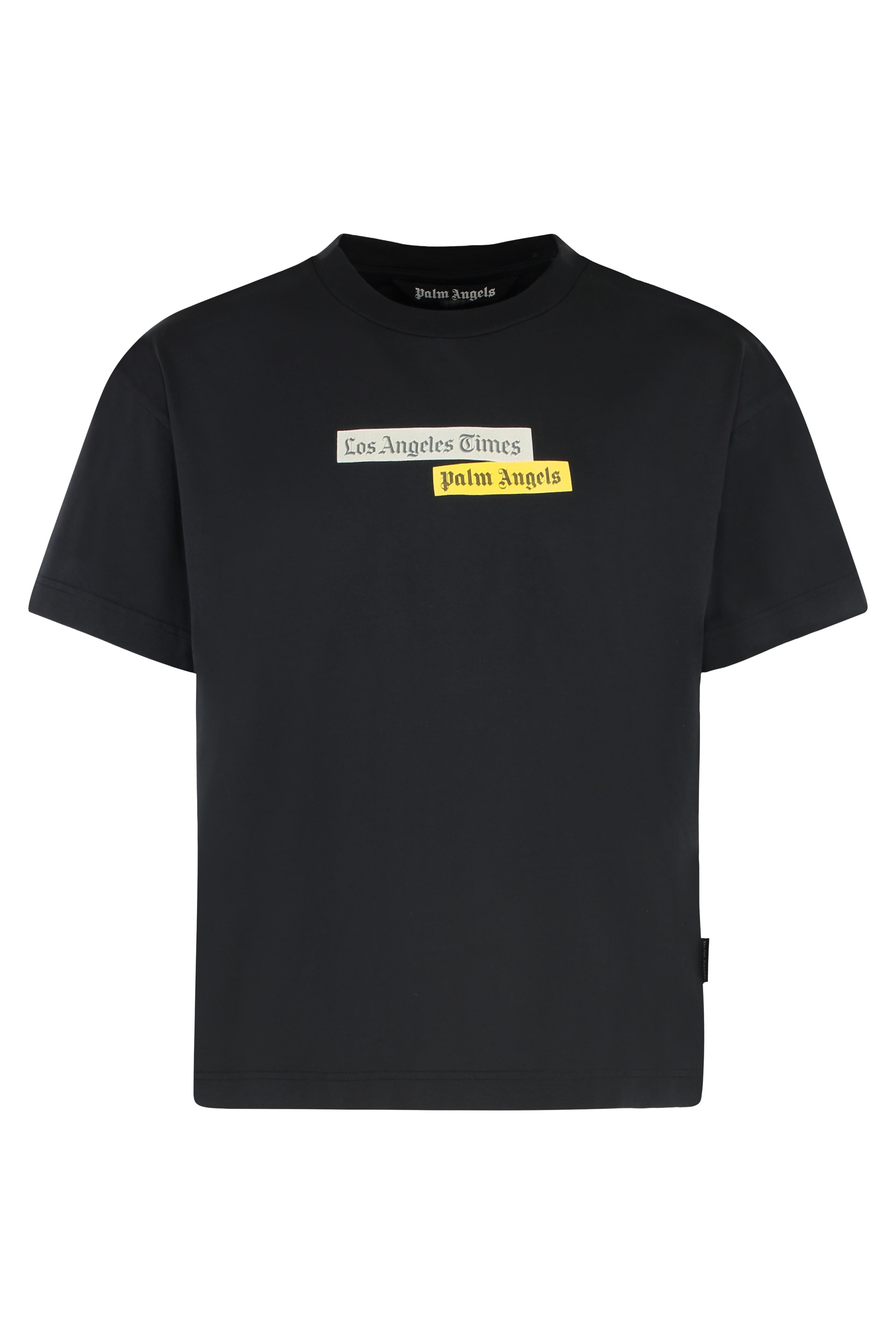 Palm Angels Cotton Crew-neck T-shirt | italist