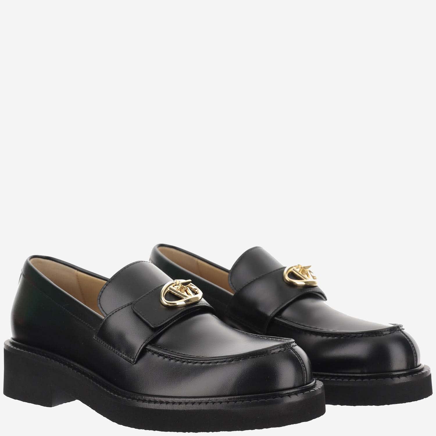 サンダル VALENTINO FW25 Loafers & Slippers (2Y2S0F92QNA 0NO) Valentino Garavani Vlogo Loafers | italist
