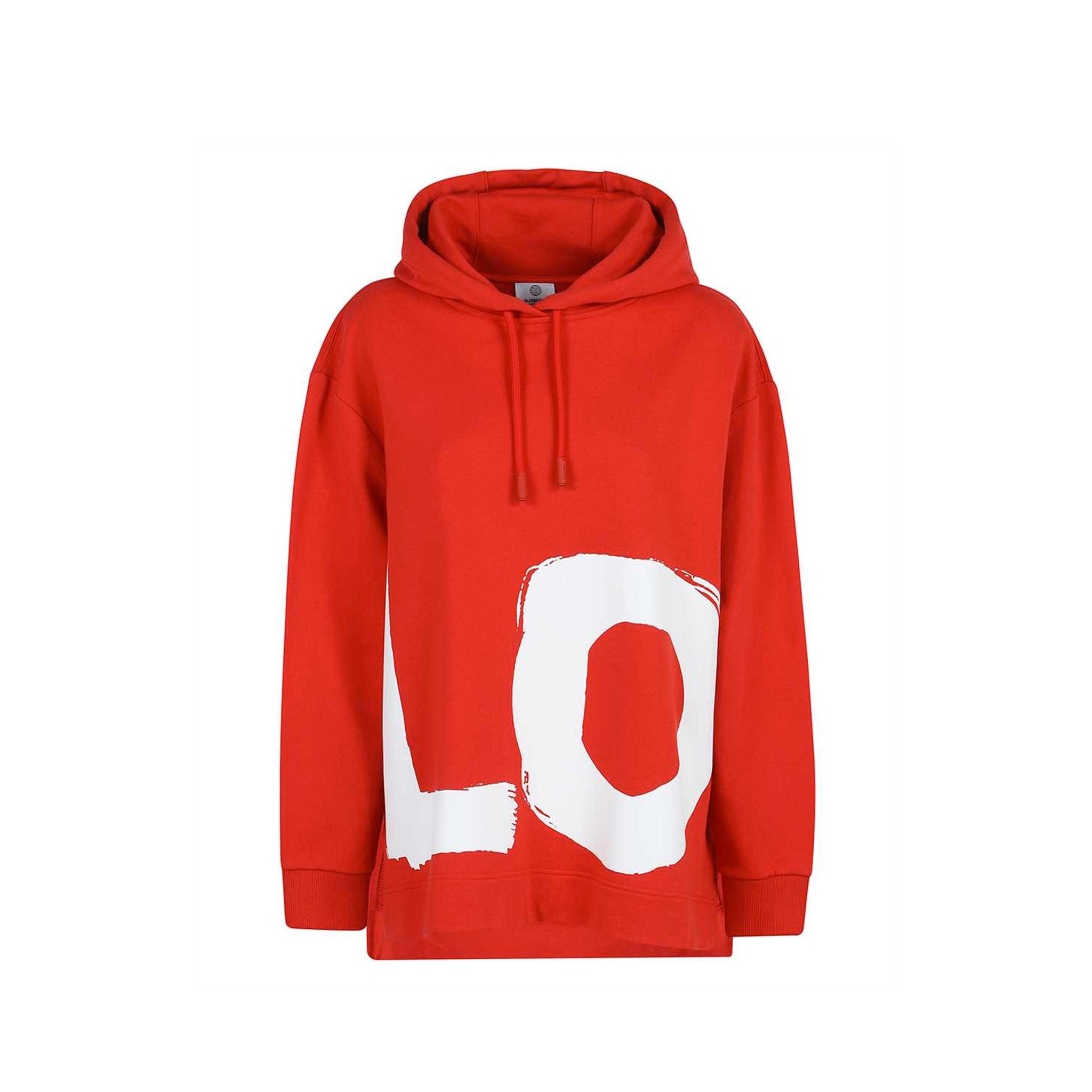 【送料&関税込】Burberry Love Hooded Sweatshirt Burberry Love Hooded Sweatshirt | italist
