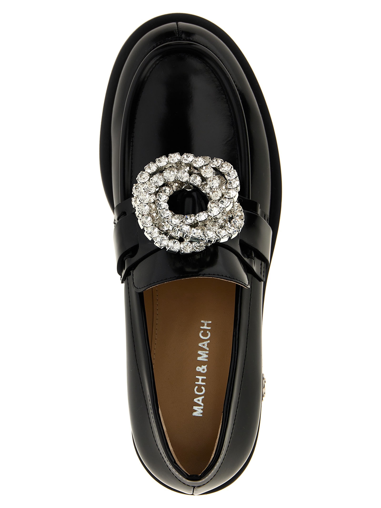 ローファー・オックスフォード MACH & MACH 'Galaxy Black' loafers (PF24S0743030CLF BLK) Mach & Mach 'galaxy Black' Loafers | italist