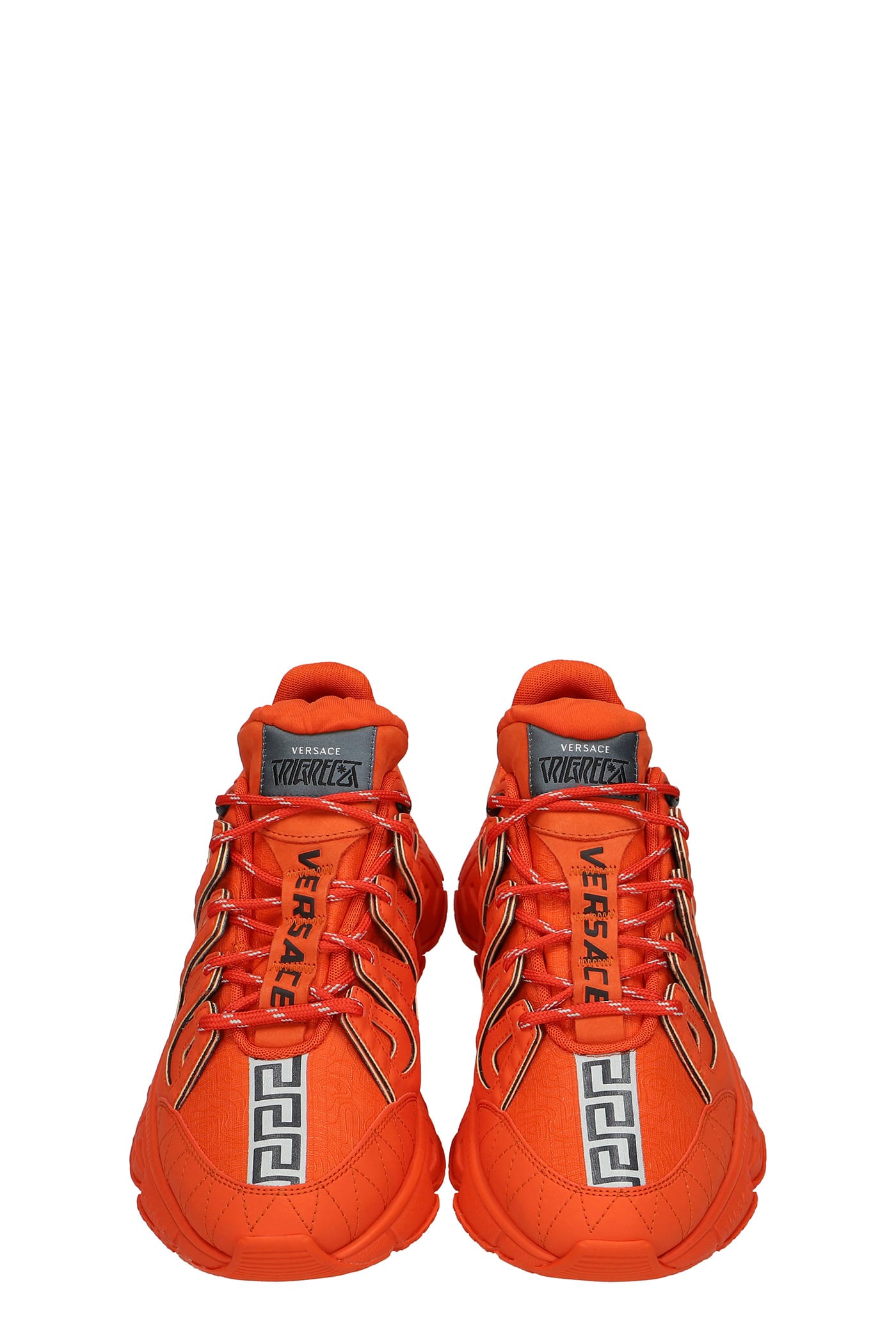 orange versace sneakers