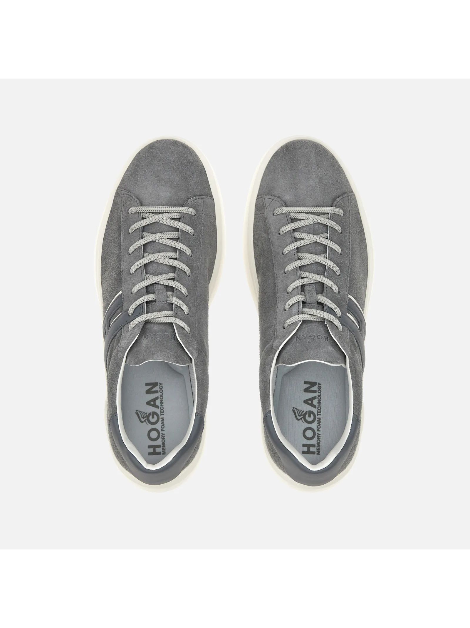 スニーカー HOGAN Allacc Sneakers - Hogan - Leather - Grey Hogan Sneakers Grey | italist