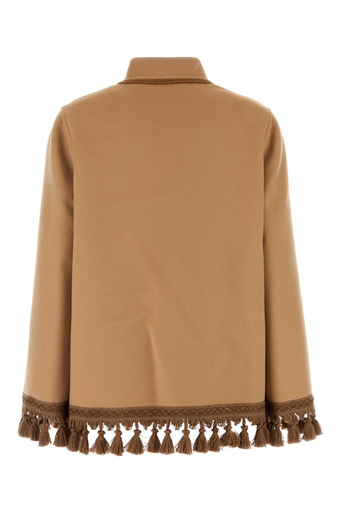 Valentino Garavani Camel Wool Blend Coat | italist
