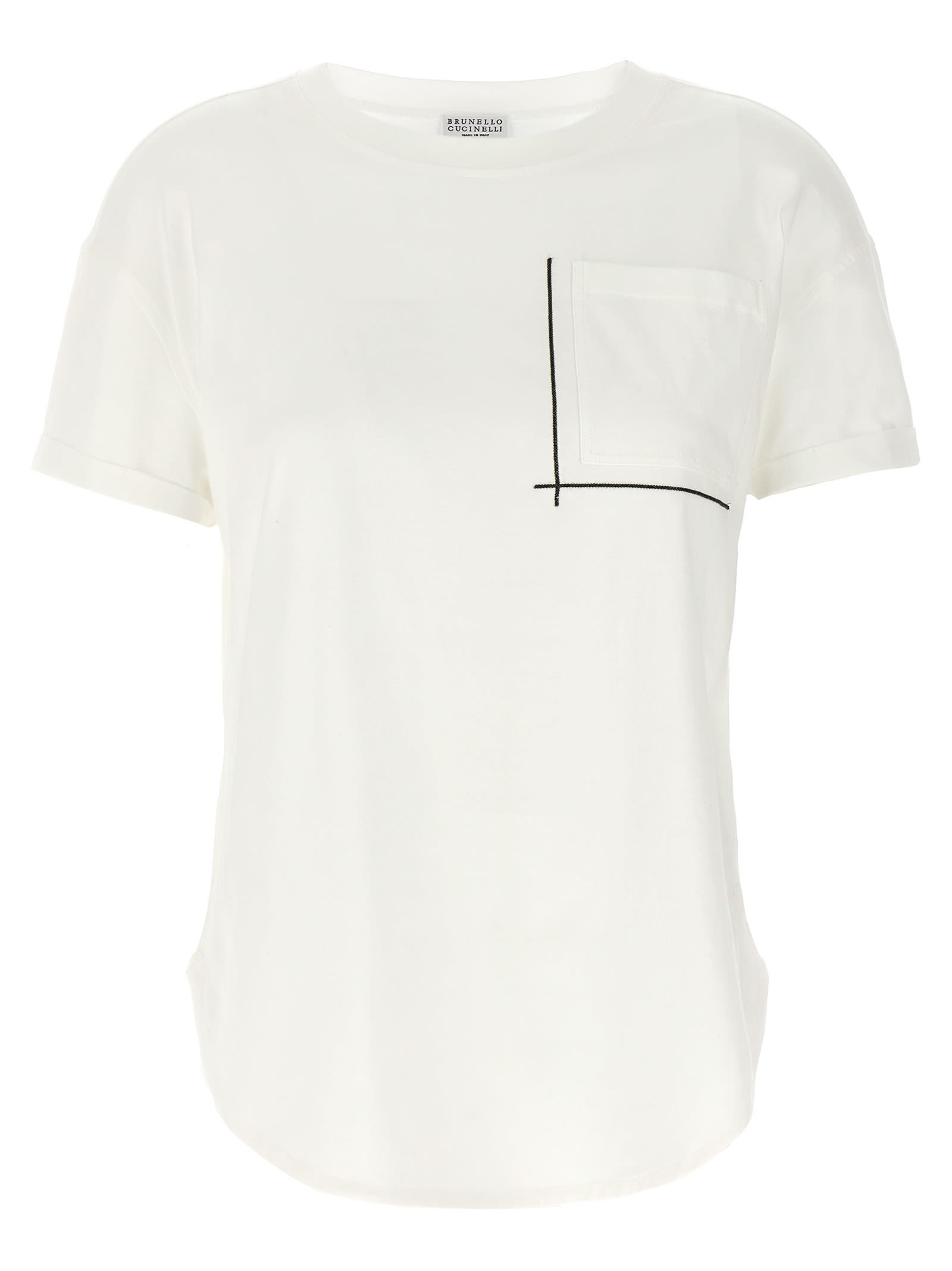 【関税込み】BRUNELLO CUCINELLI T-shirt Monile Brunello Cucinelli T-shirt Monile | italist