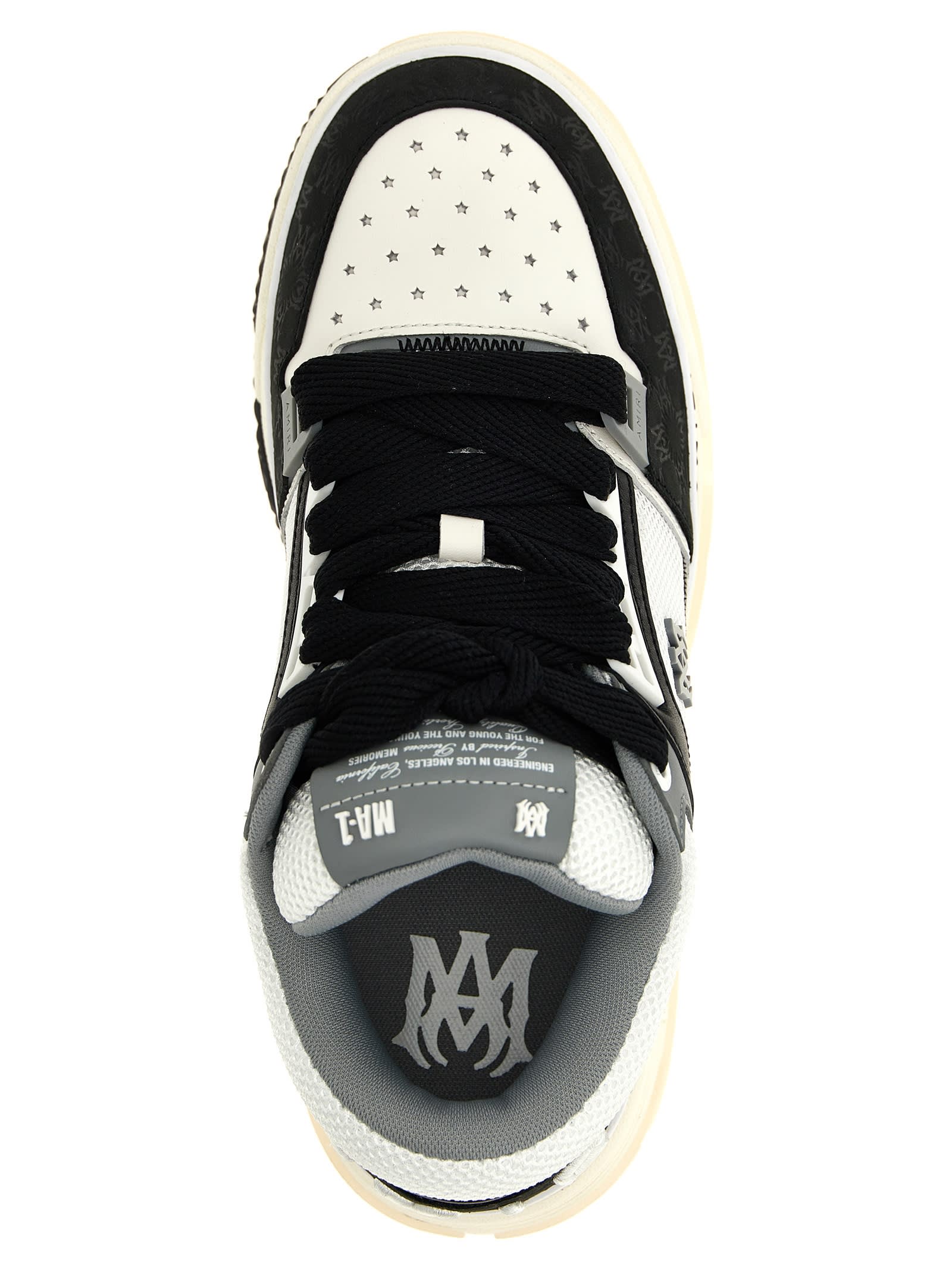 関税送料込★AMIRI☆Ma Quad Ma-1 スニーカー White & Red MA Quad MA-1 Sneakers by AMIRI on Sale