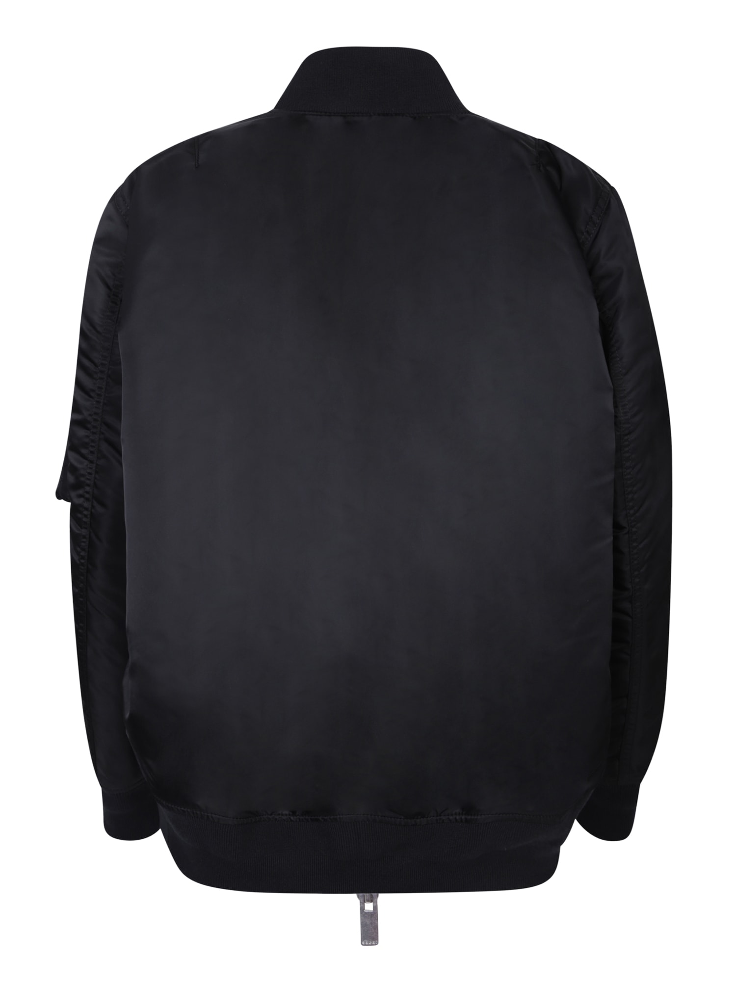 【関税込み】sacai BOMBER INSERT BLAZER Sacai zip-up Bomber Jacket | Black | FARFETCH