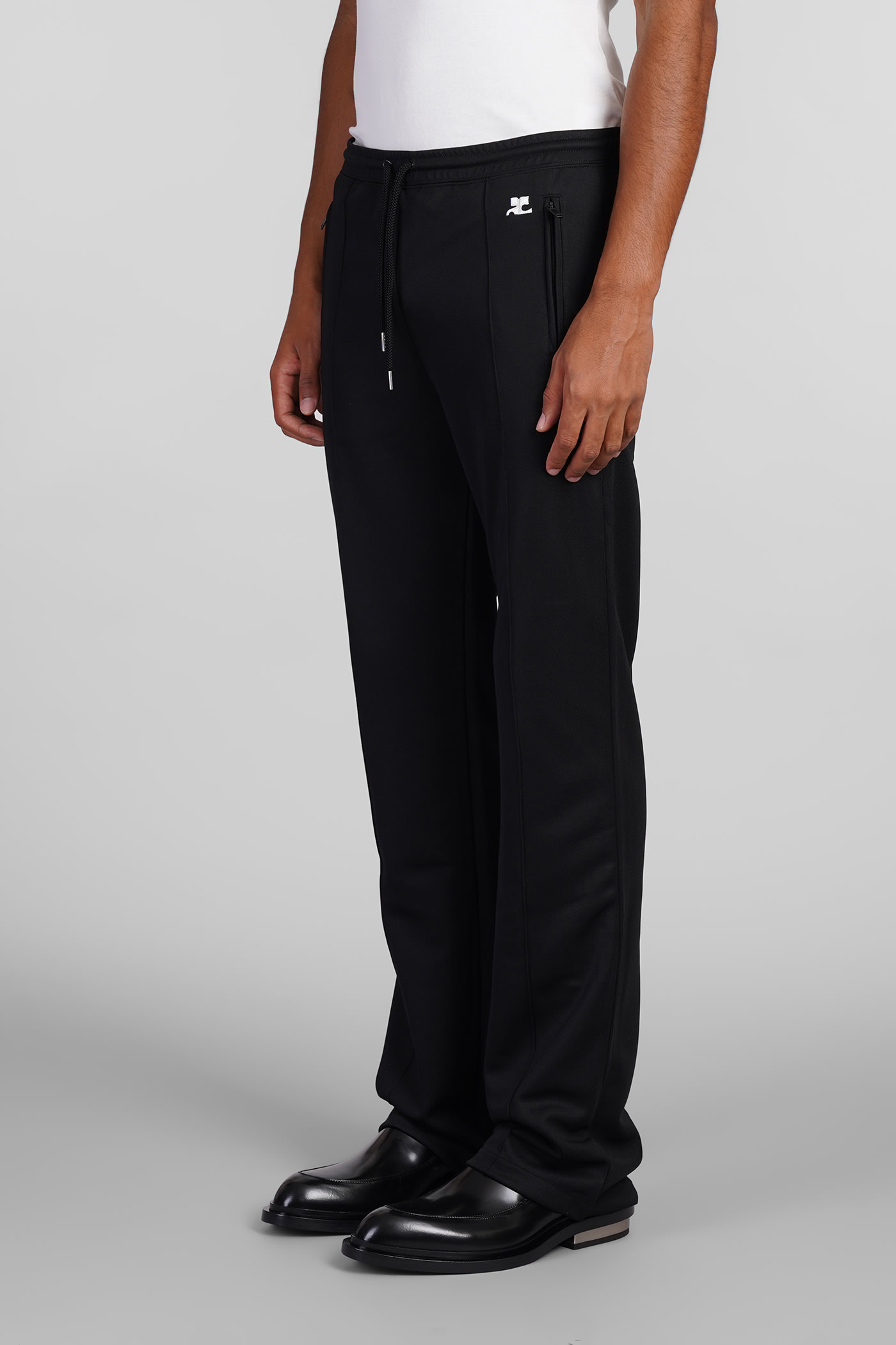 Courreges 424CBL212VY00149999 関税送料込 Courrèges Pants In Black Polyester | italist