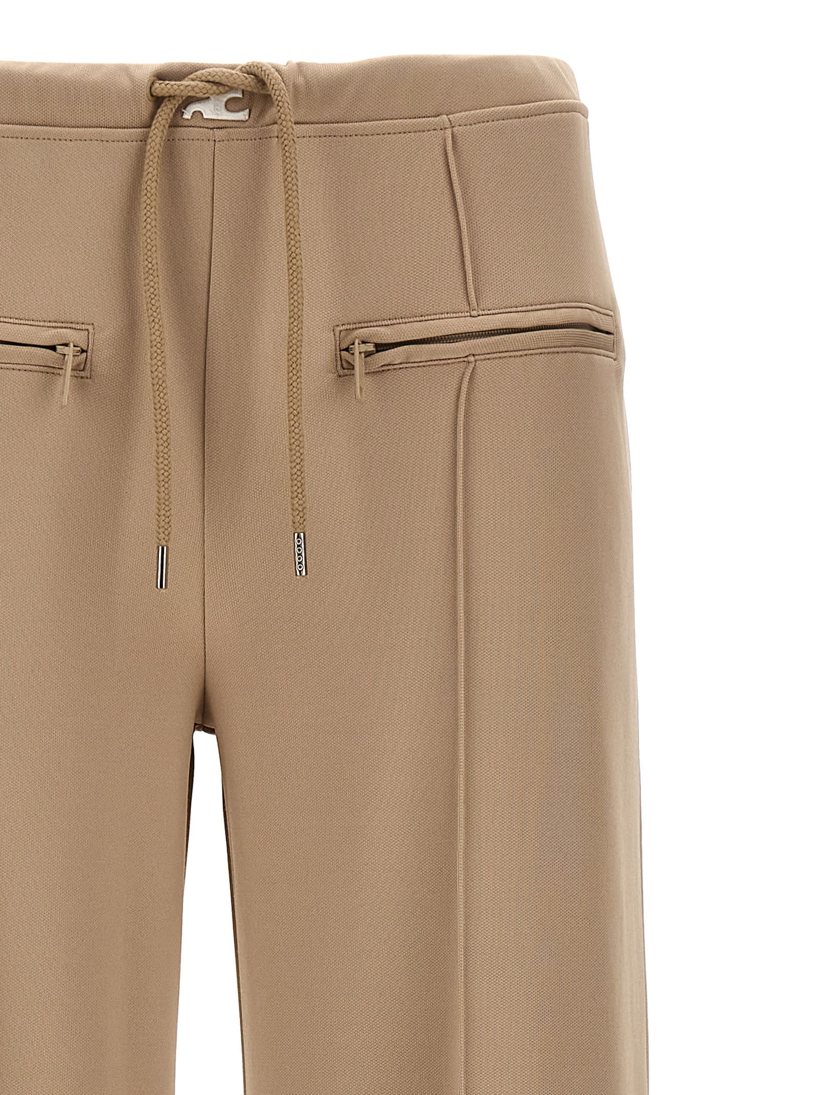 Courrèges INTERLOCK TRACKSUIT PANTS TRACKSUIT INTERLOCK PANTS - courrèges