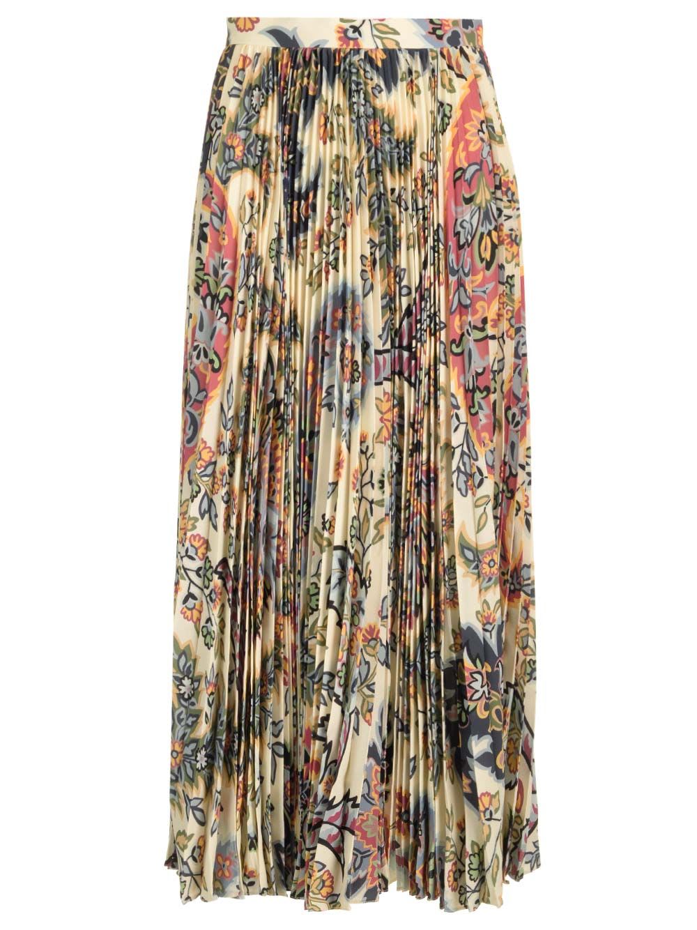 【送料&関税込】Etro Pleated Midi Skirt Etro Pleated Midi Skirt | italist