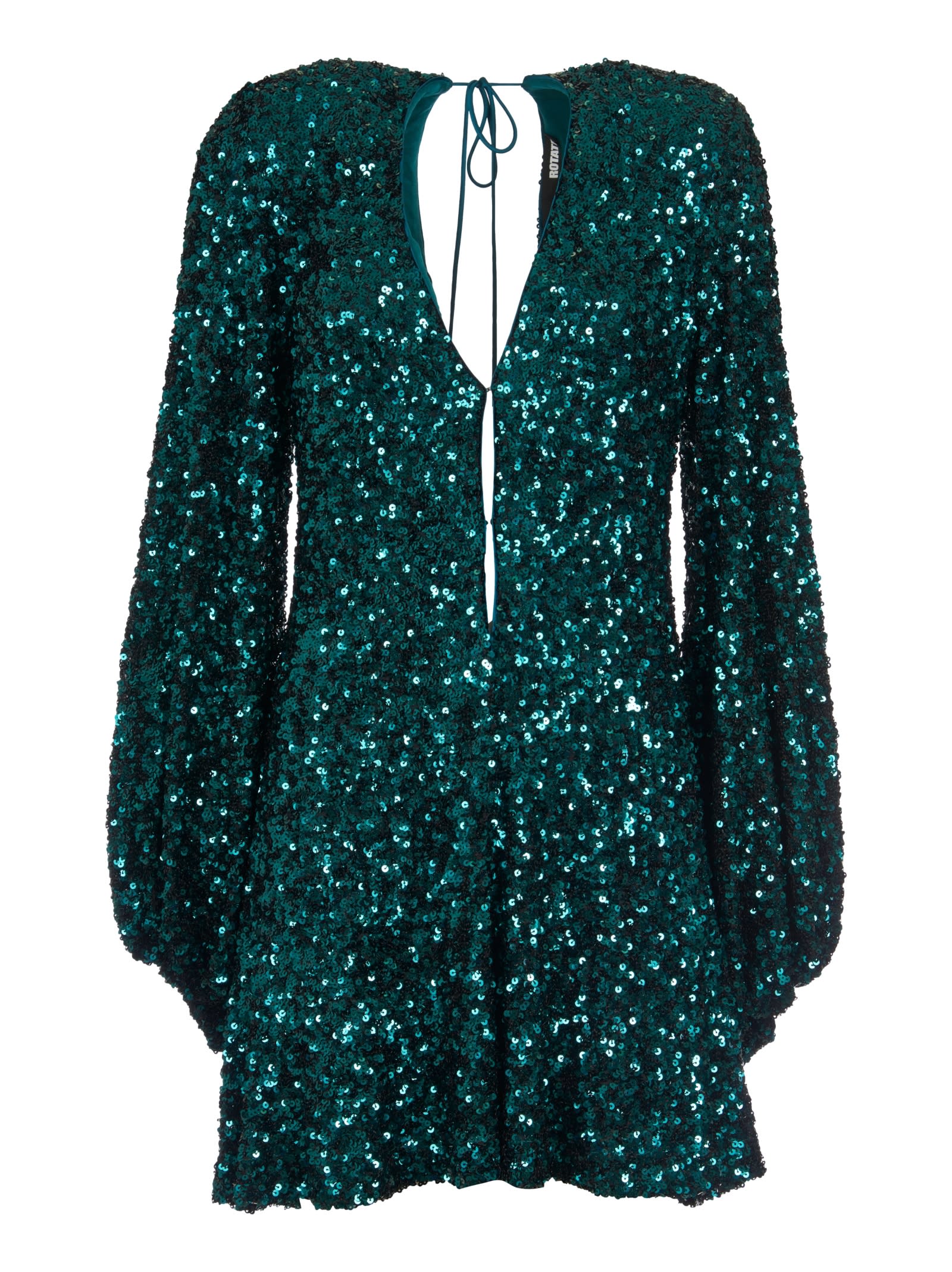 sequin coated dress