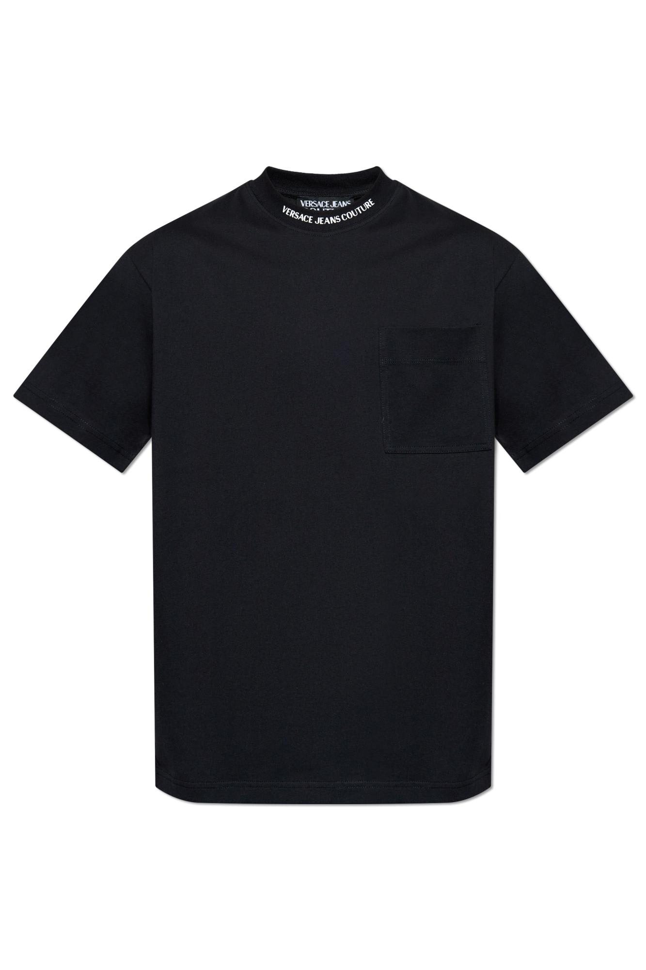 Tシャツ・カットソー VERSACE JEANS SS25 T-SHIRT WITH PRINT (78HAHC03 CJ01C899) VERSACE JEANS SS25 T-SHIRT WITH PRINT (78HAHC03 CJ01C899
