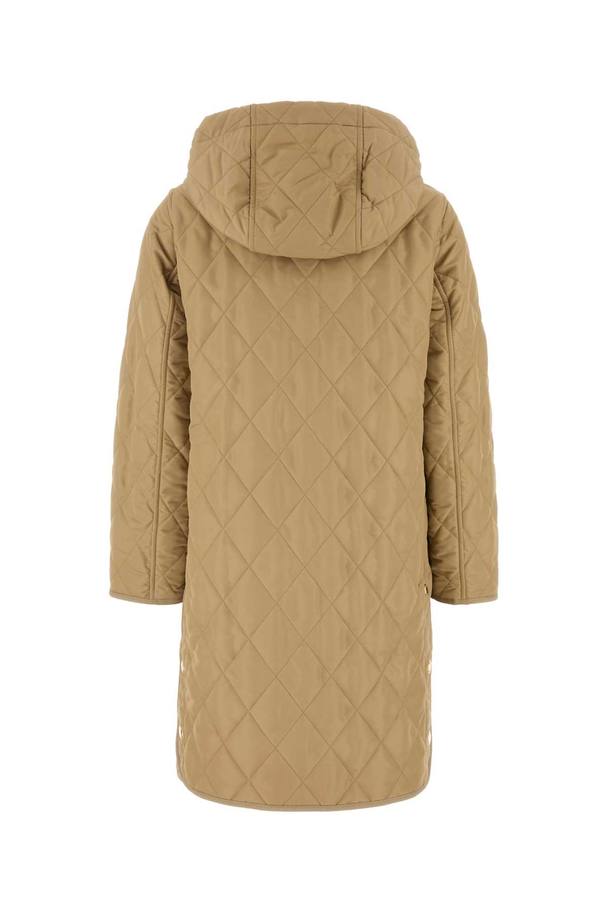 Burberry Beige Nylon Padded Jacket | italist
