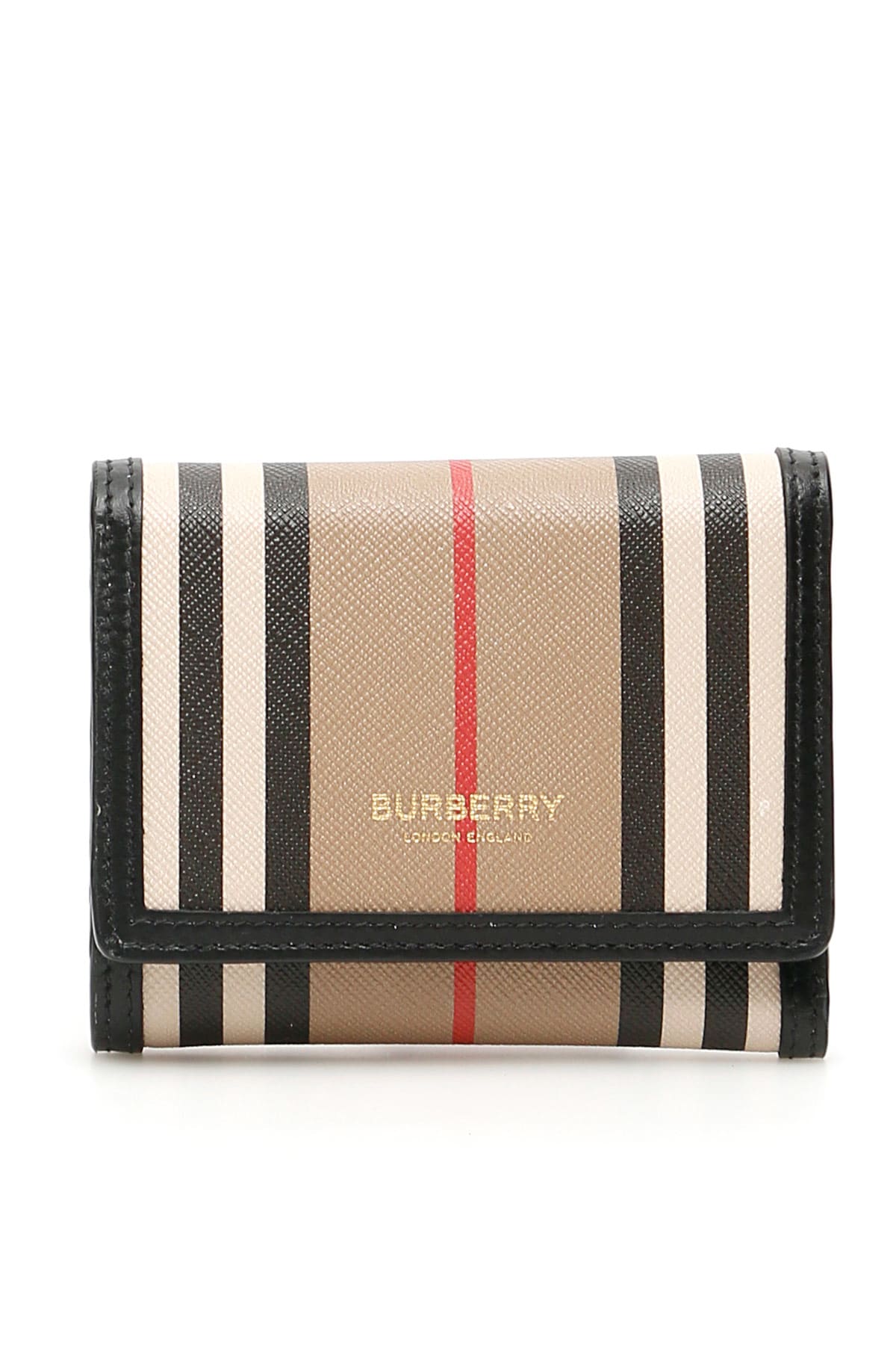 Burberry Lancaster Icon Stripe Wallet | italist