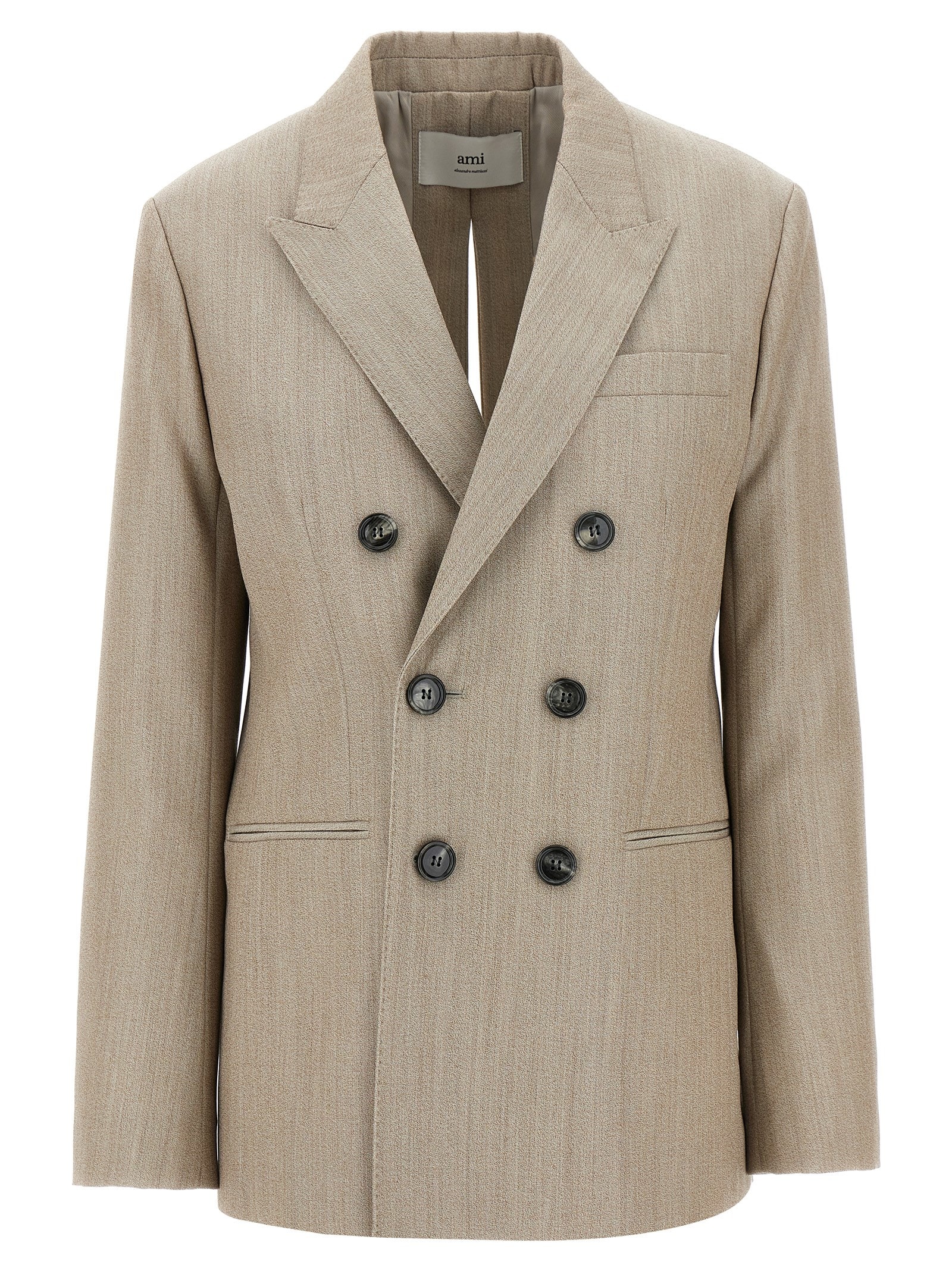 【送料&関税込】Ami Alexandre Mattiussi Maxi Split Blazer Ami paris Maxi split blazer available on julian-fashion.com