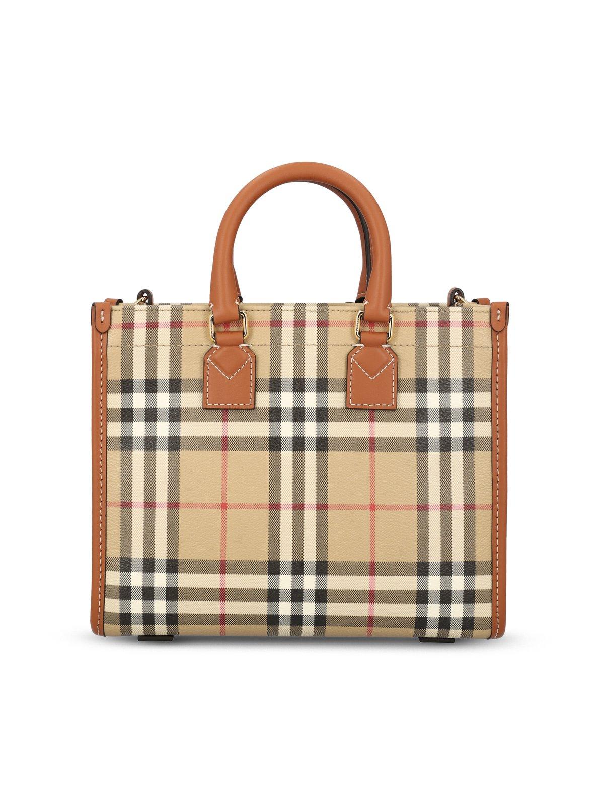 【BURBERRY】FREYA MINI TOTE BAG 52AA1C83-DB09-42FE-8A6A-
