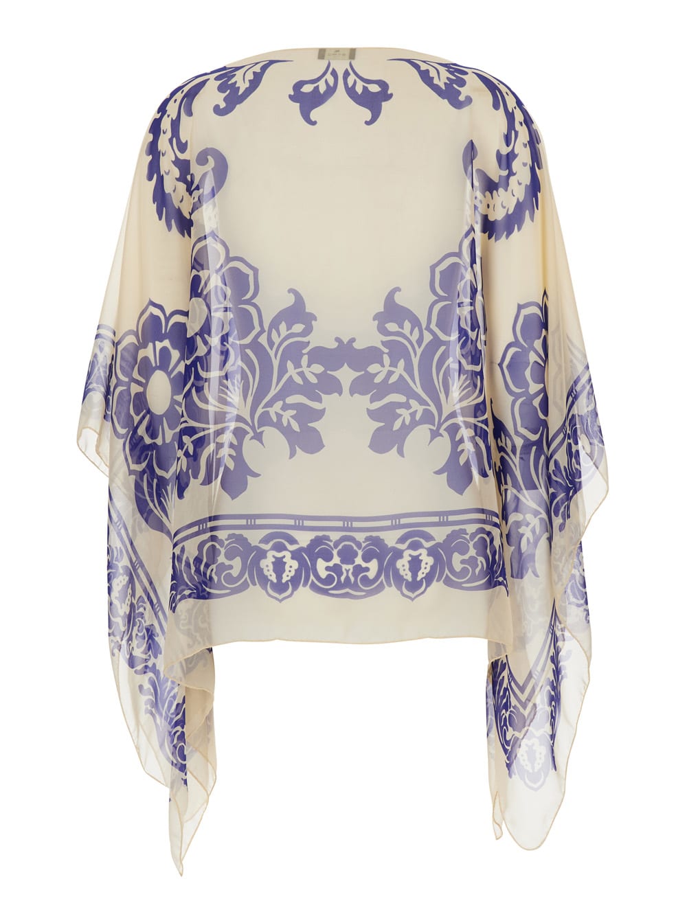【関税&送料込】Etro Cape Etro - Printed wool-blend cape Etro