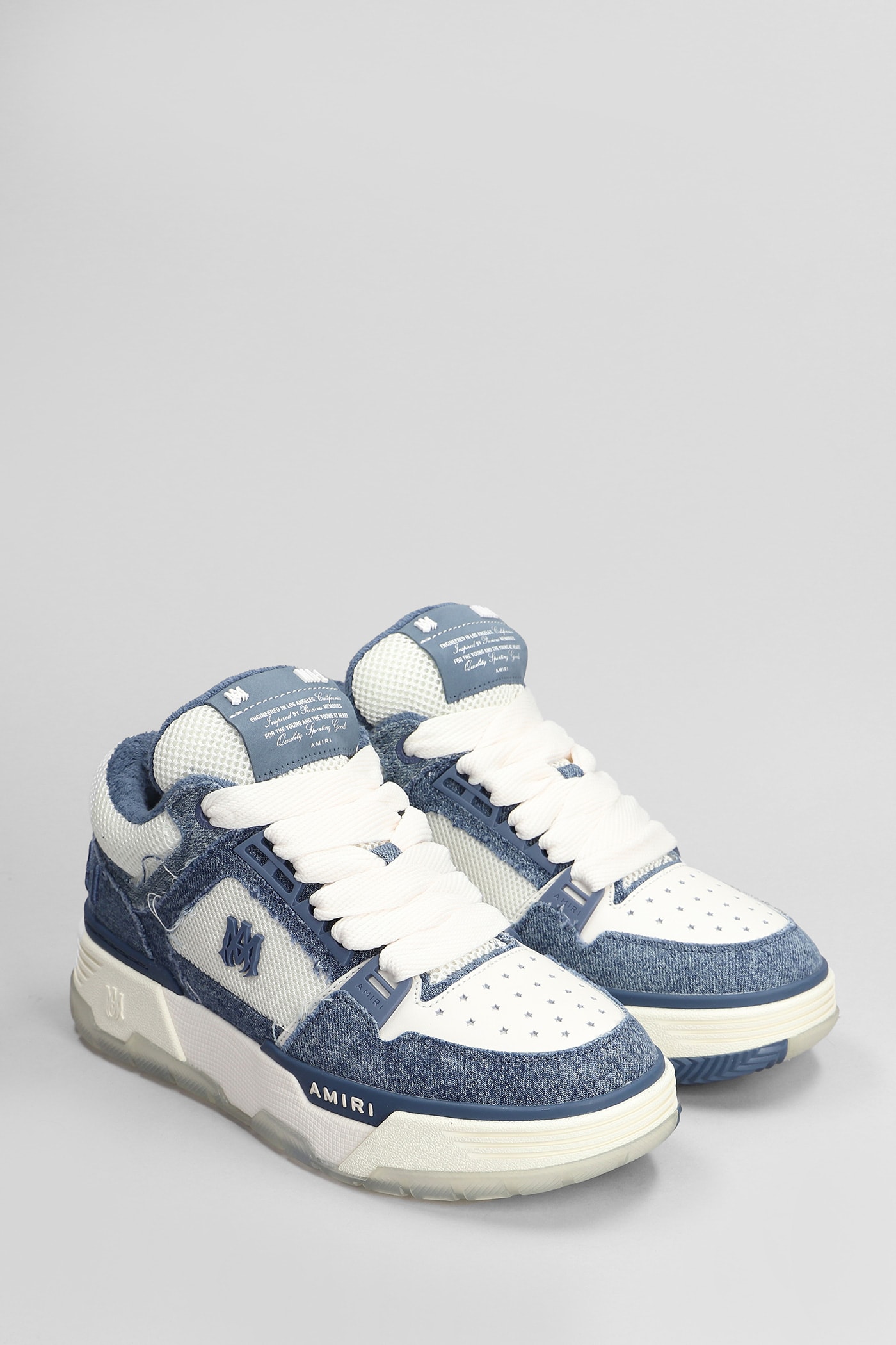 AMIRI Ma 1 Sneakers In White Cotton | italist
