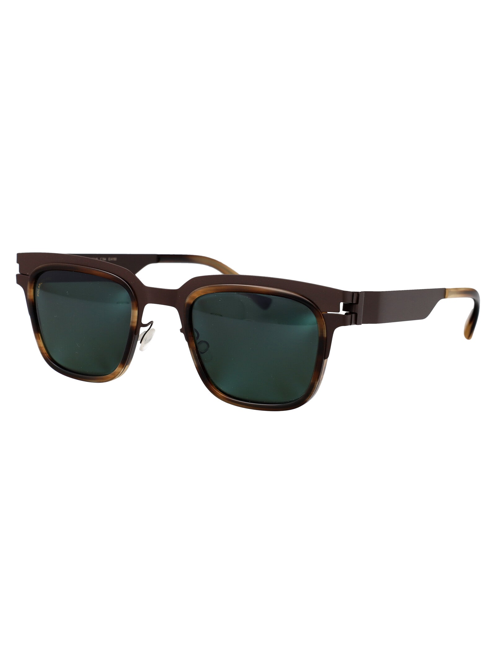 メガネ Mykita Mykita - RAYMOND - a78 dark brown striped br MYKITA ACETATE RINGS RAYMOND OPTICAL FRAME