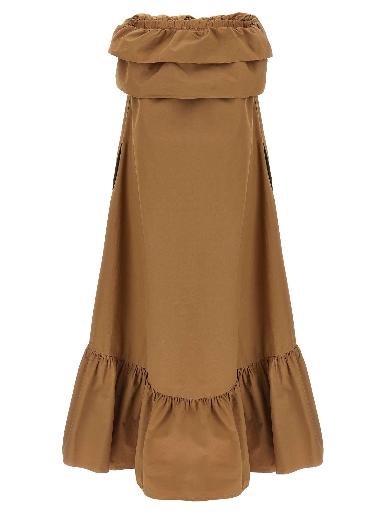 【関税込み】saint laurent FLOUNCE DRESS Saint Laurent Flounce Dress | italist
