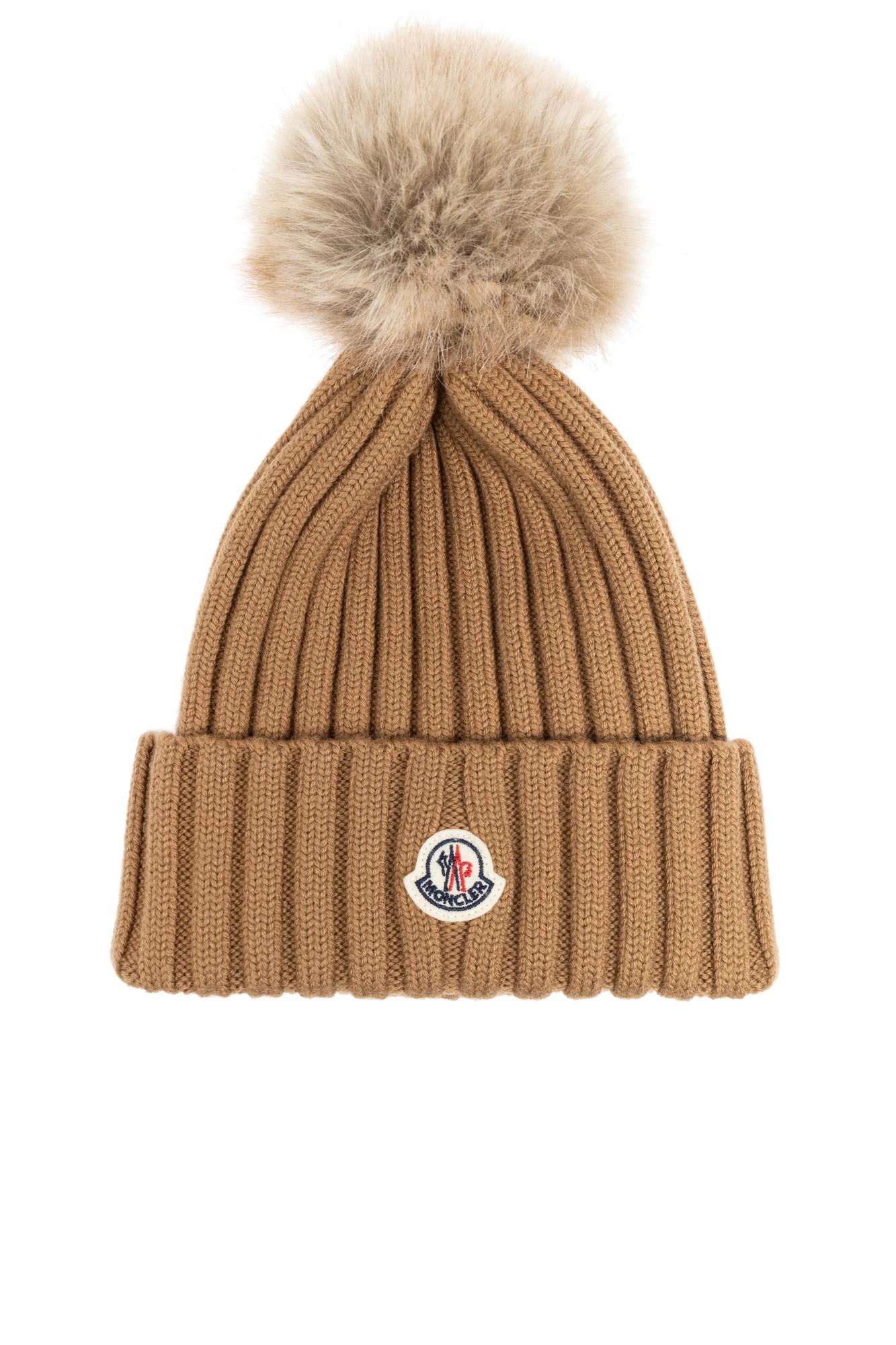 Moncler Wool Hat With Pom Pom | italist