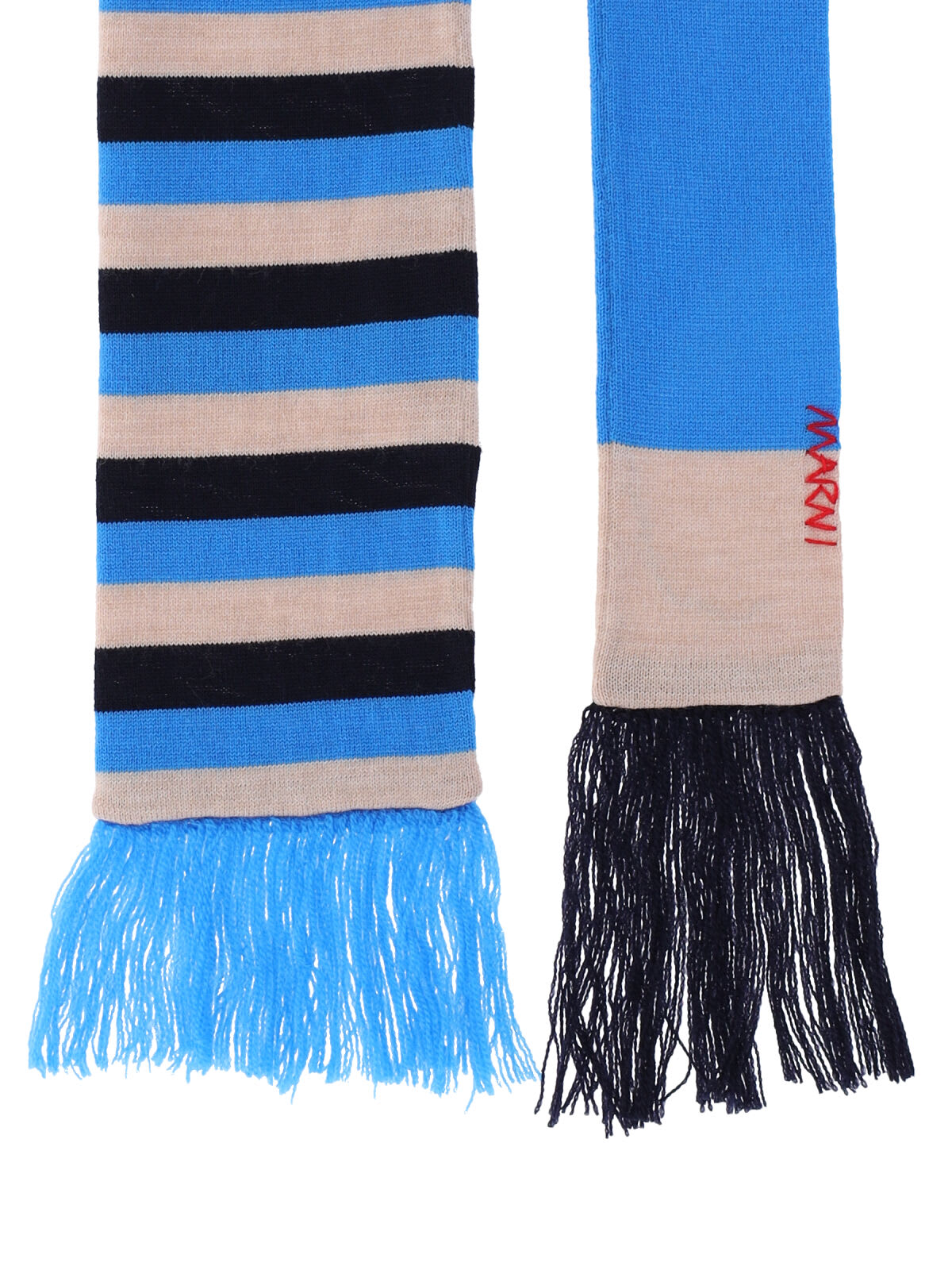 MARNI マフラー STRIPED VIRGIN WOOL MOHAIR SCARF MARNI マフラー STRIPED VIRGIN WOOL MOHAIR SCARF (MARNI