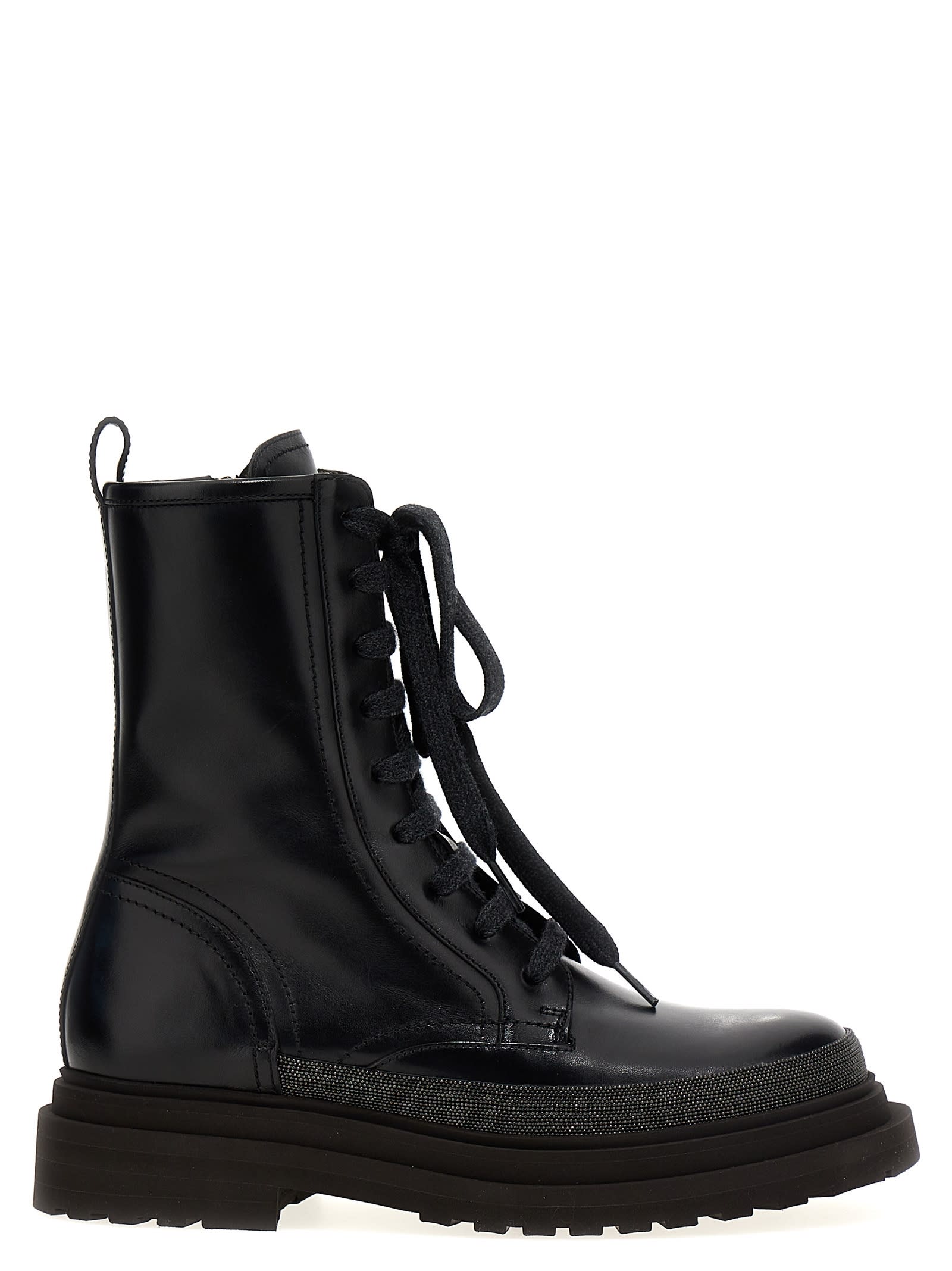 【関税&送料込み】Brunello Cucinelli Monile Ankle Boots Brunello Cucinelli 'monile' Ankle Boots | italist