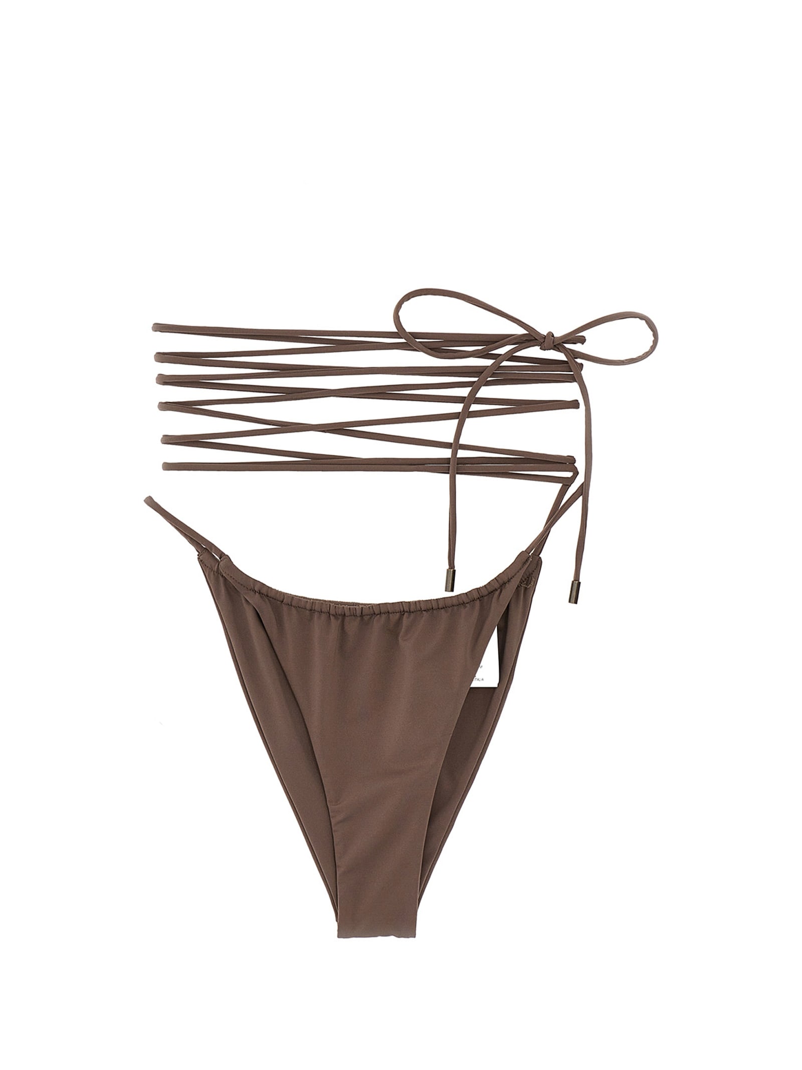 水着・ビーチグッズその他 SAINT LAURENT Lacing bikini briefs Beige Saint Laurent Lacing Bikini Briefs | italist
