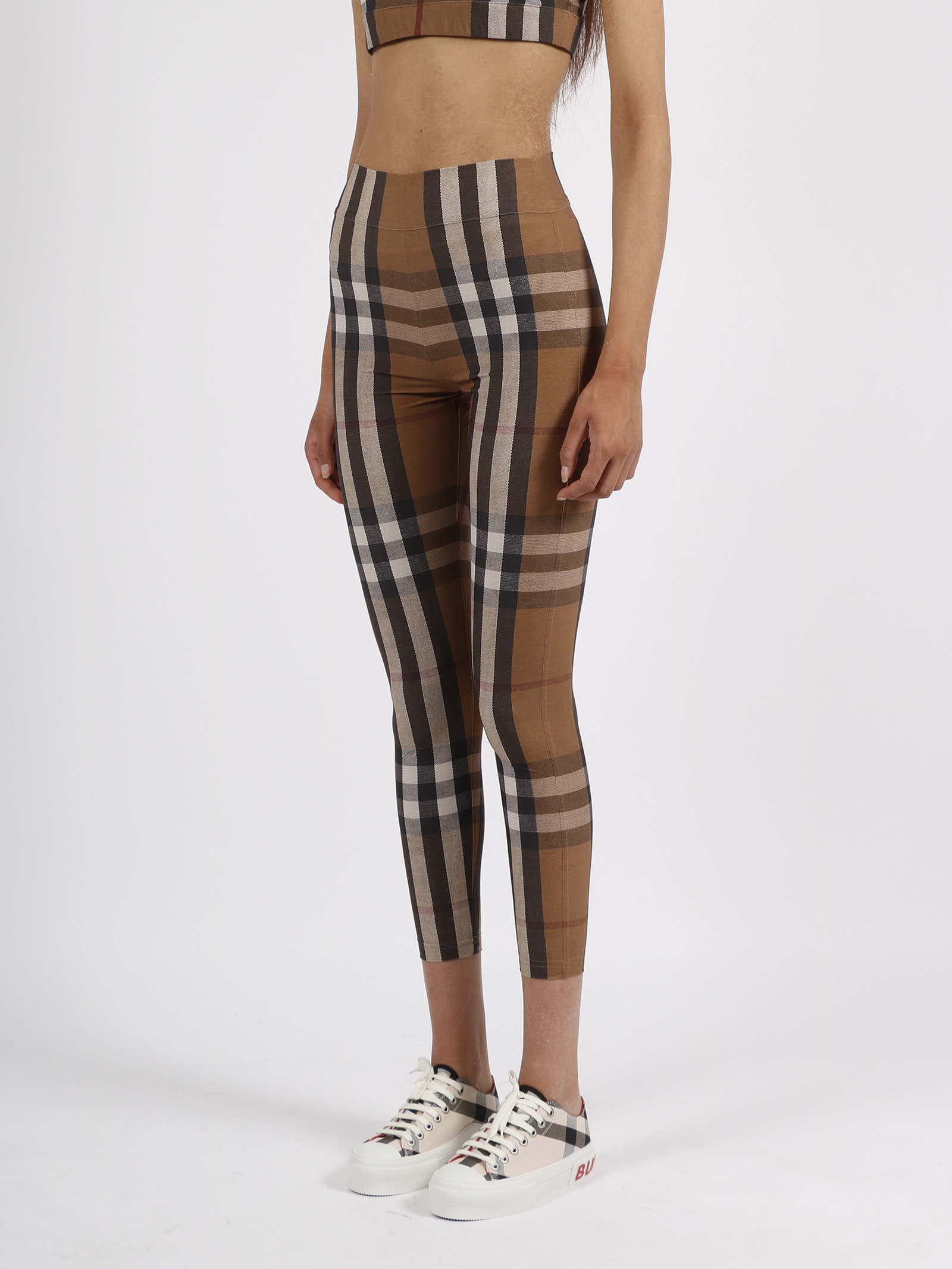 Burberry Madden Chk Leggins | italist