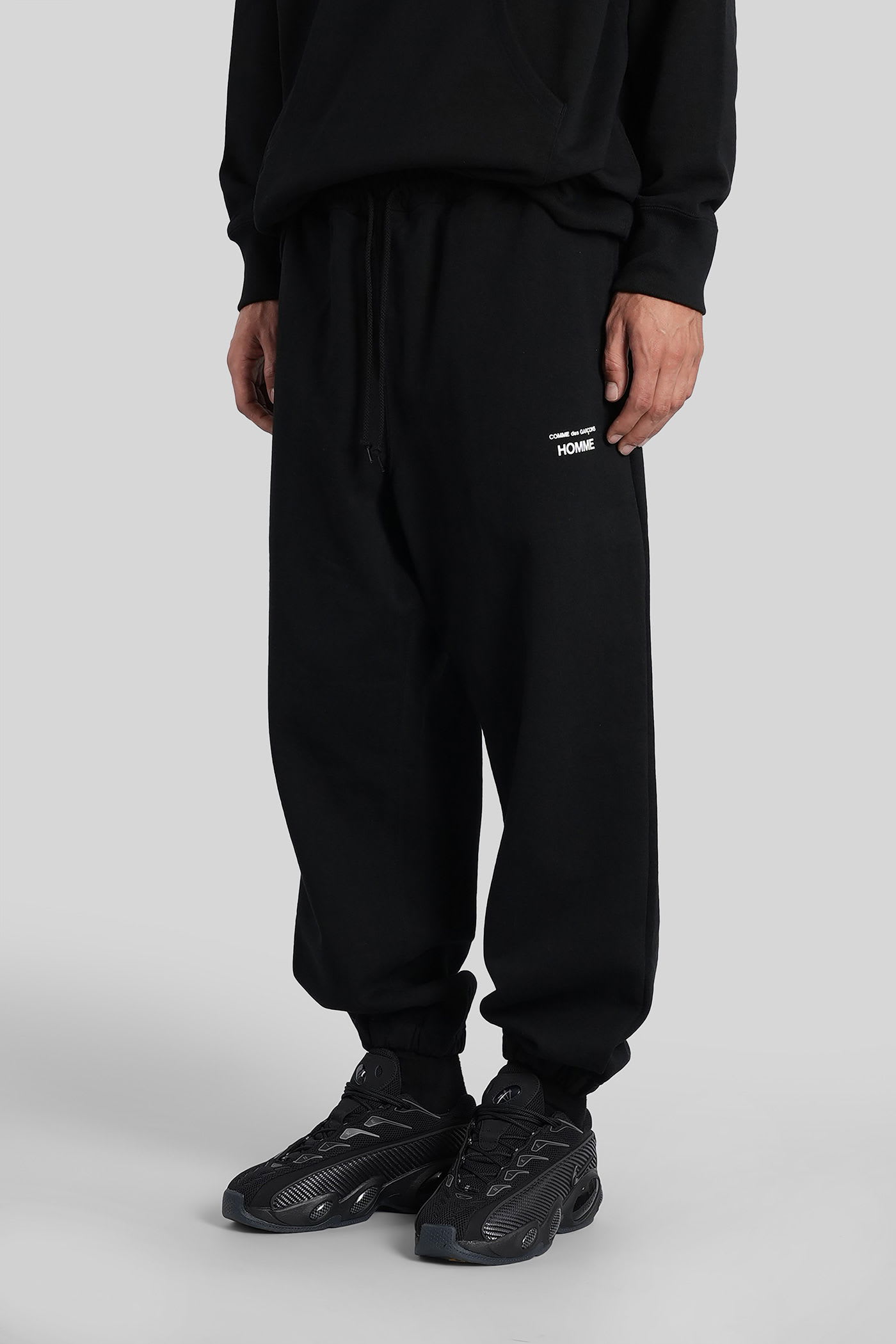 Comme des Garçons Homme Pants In Black Cotton | italist, ALWAYS