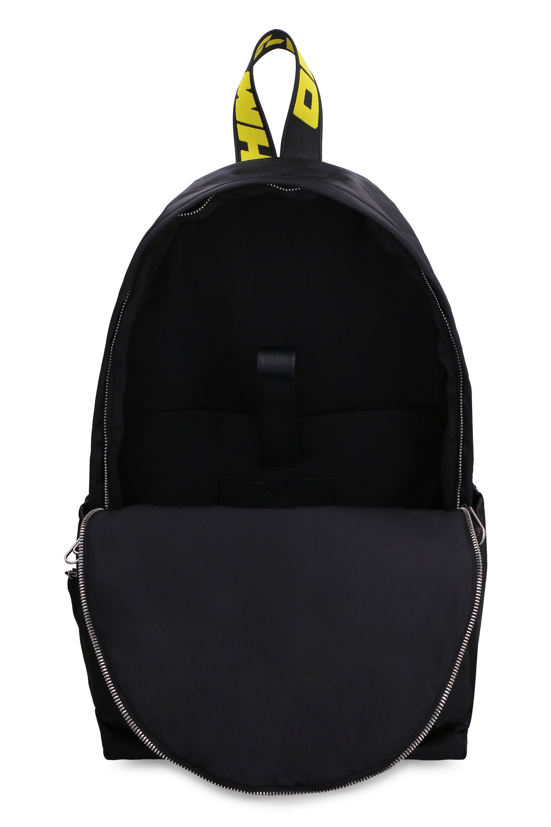 Off-White Arow Tuc 37 フォールドオーバー バックパック Off-White c/o Virgil Abloh Arrow Tuc Drawstring Backpack in