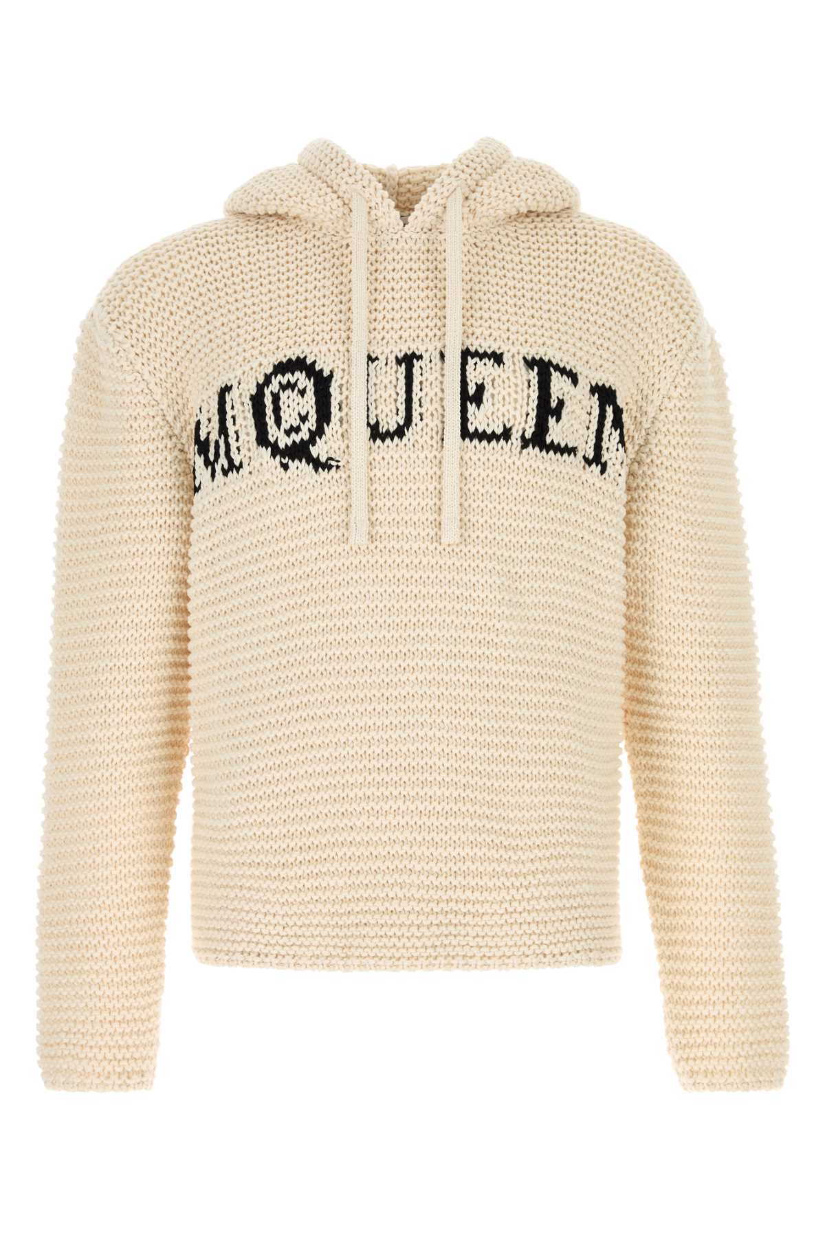 スウェット・トレーナー Alexander Mcqueen Ivory Cotton Sweatshirt Alexander McQueen Ivory Cotton Sweatshirt | italist, ALWAYS