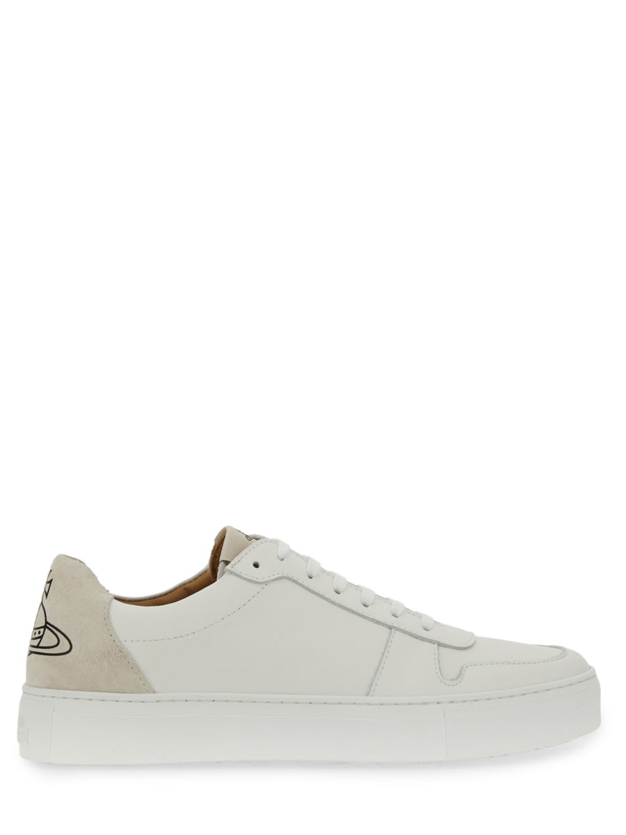 スニーカー VIVIENNE WESTWOOD Men Sneakers 7502005CML002TA401 White Vivienne Westwood Sneaker With Logo | italist