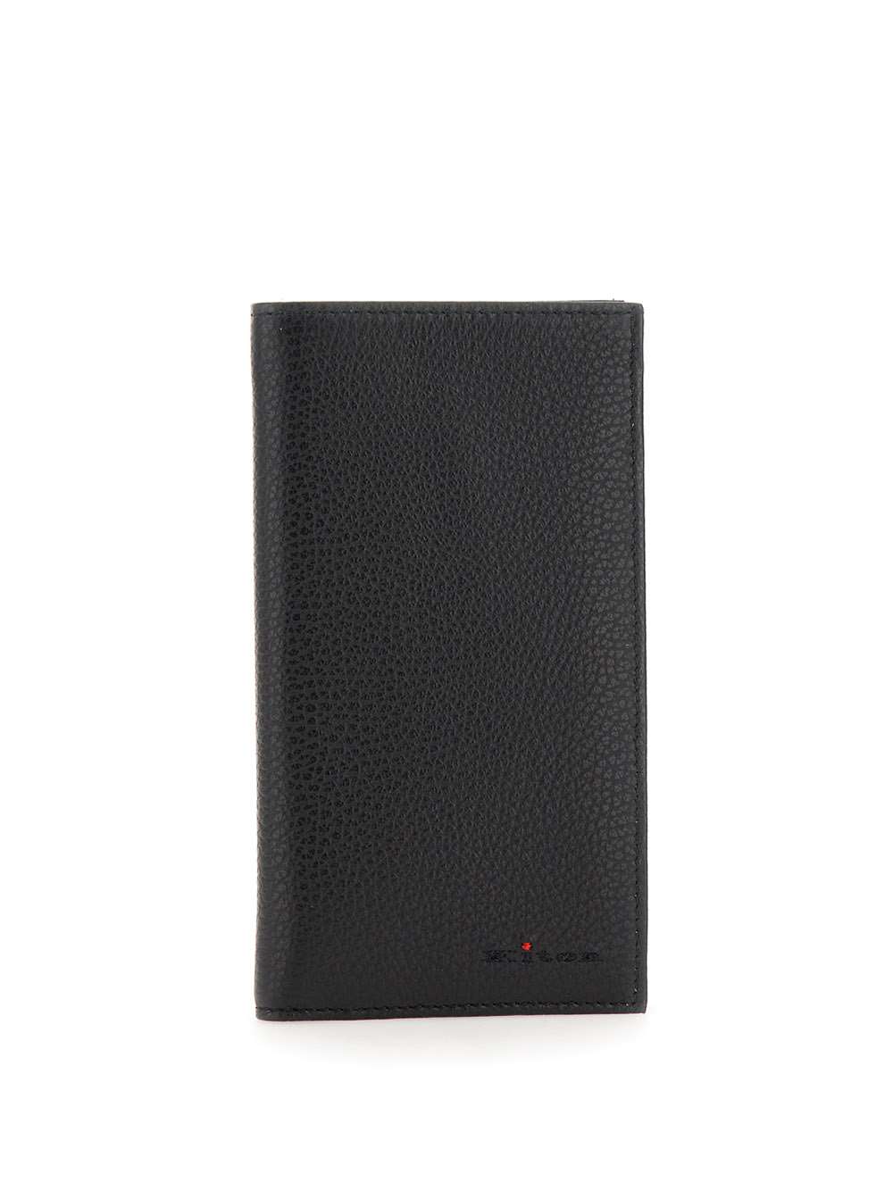 Black wallet for man, in calfskin – Kiton Europe