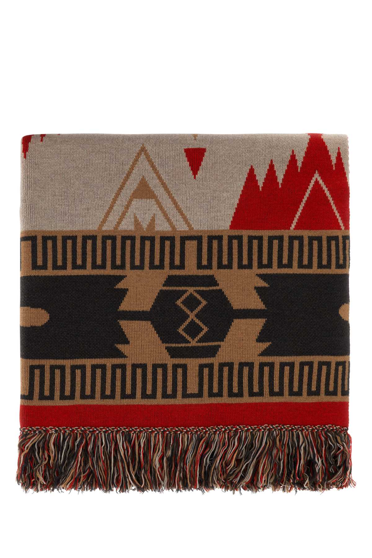 マフラー・ストール ALANUI Embroidered cashmere blend Icon blanket Alanui Embroidered Cashmere Blend Icon Blanket | italist