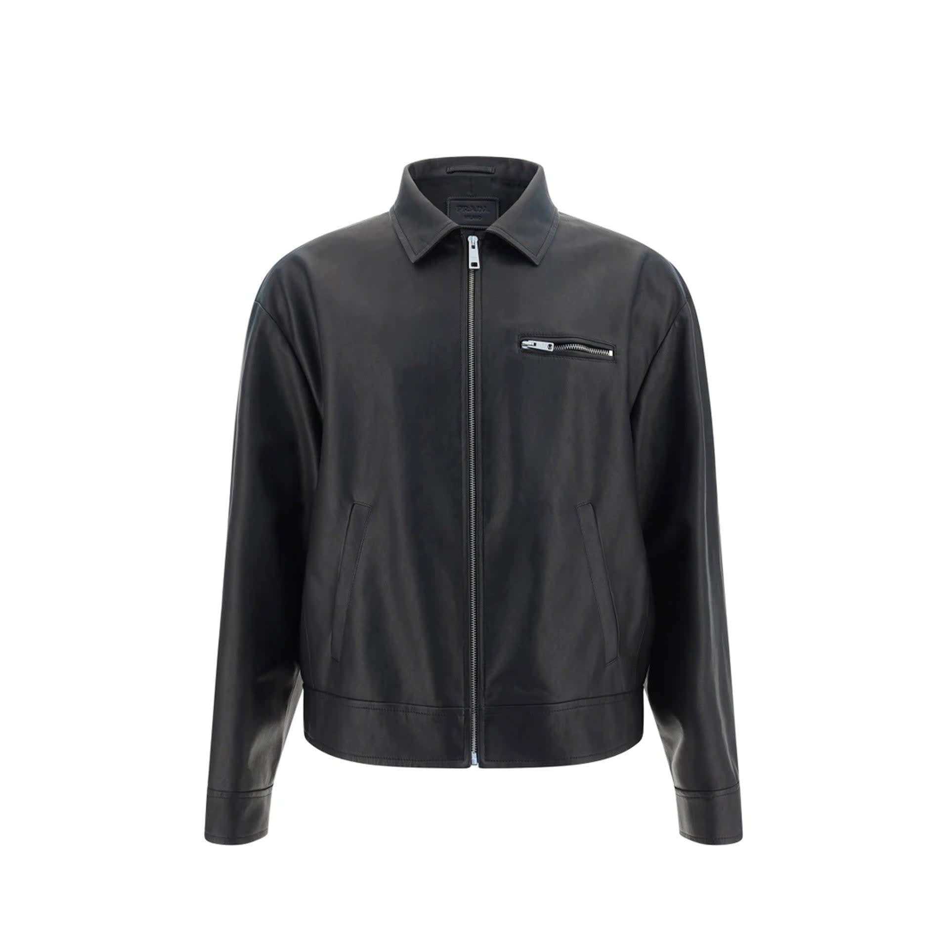 PRADA プラダ ライダース 茶 40(M位) 4103725E0075 5d2c48156d1e8665a55bd4991184f5