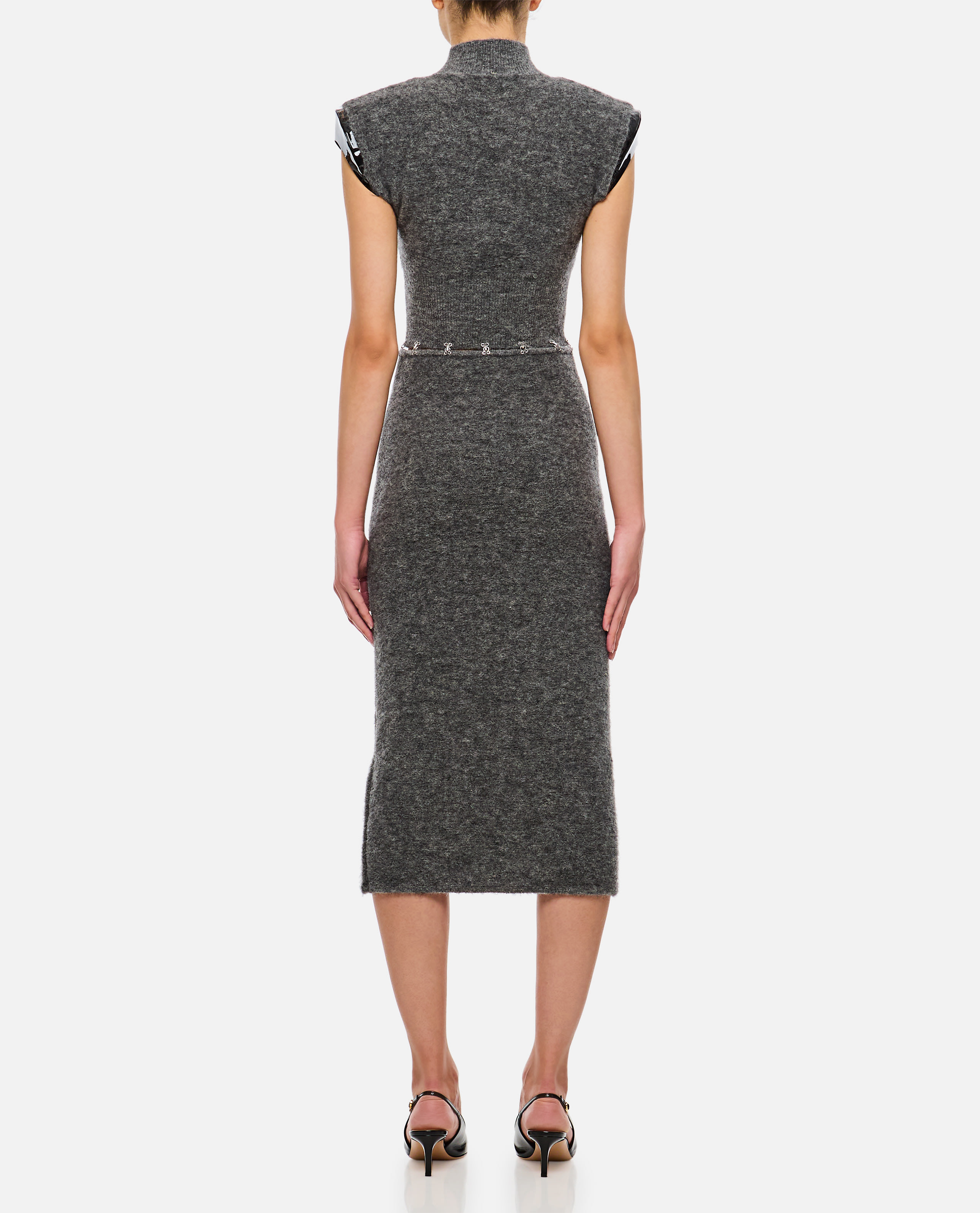 【送料&関税込】SportMax Albino Cut-out Mohair Dress ALBINO CUT-OUT MOHAIR DRESS for Women - Sportmax | Biffi
