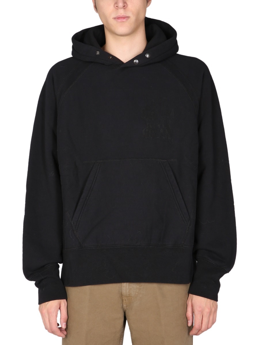 パーカー・フーディ Engineered Garments PRINTED SWEATSHIRT (21F1B021B_NP084) Engineered Garments Printed Sweatshirt | italist