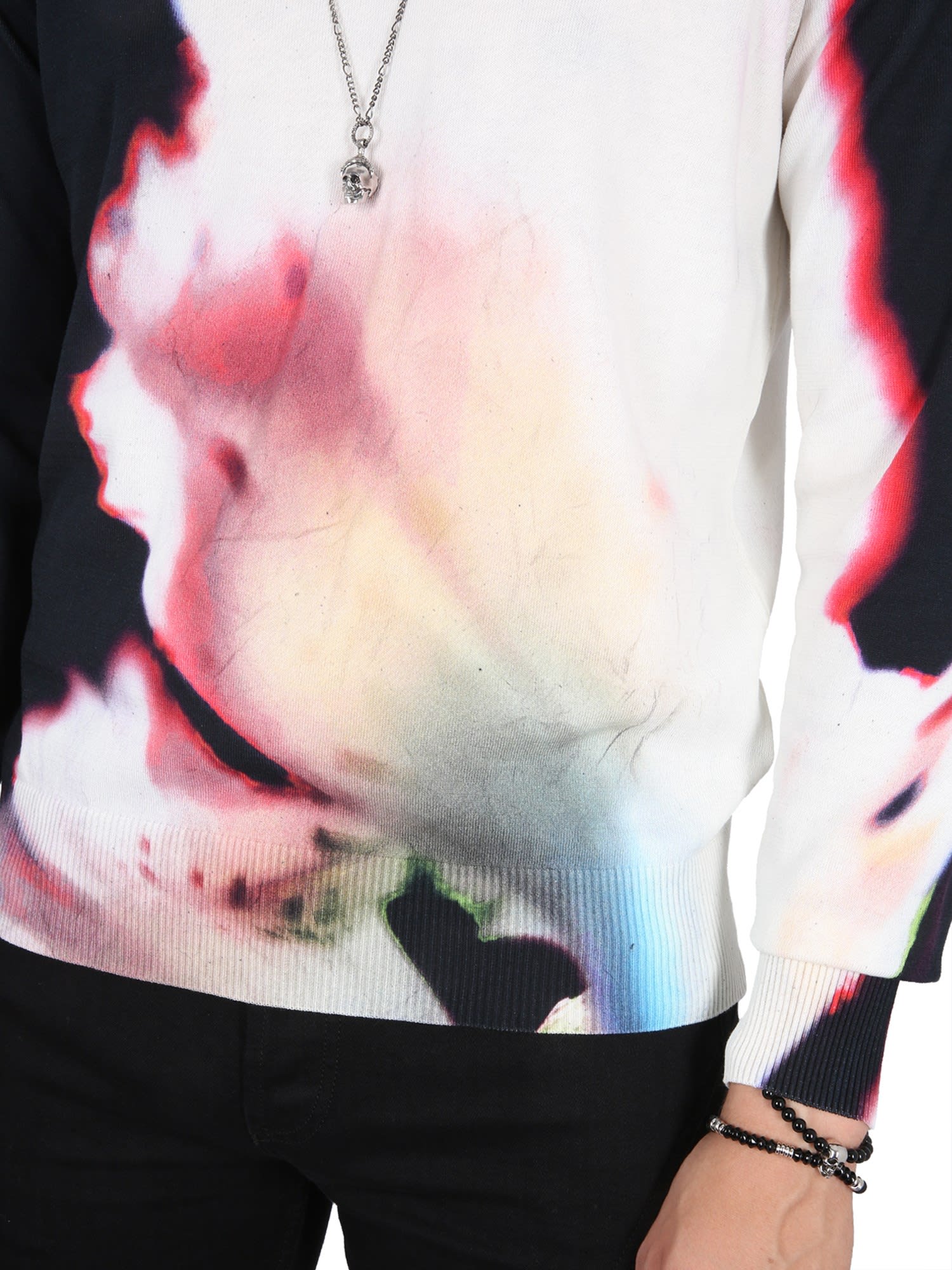 【送料&関税込】Alexander McQueen Jersey With Flower Print Alexander McQueen Jersey With Flower Print | italist, ALWAYS