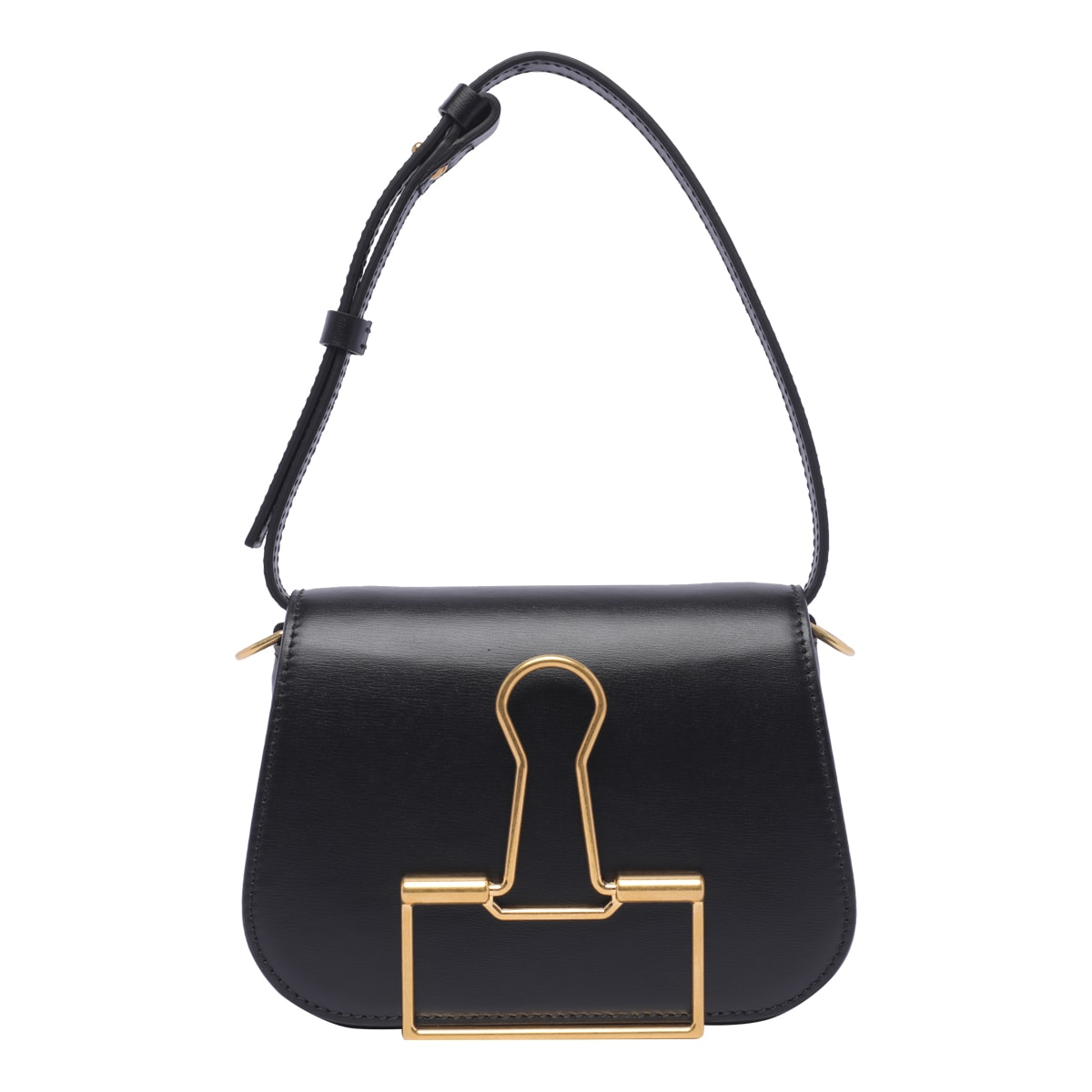 Off-White Skeleton Binder Leather Shoulder Bag | italist