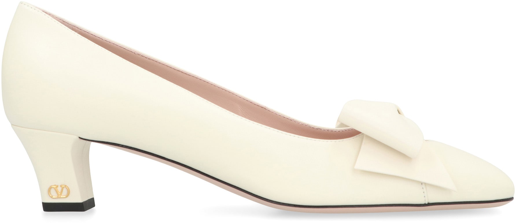 Valentino Garavani Bowow Leather Pumps | italist