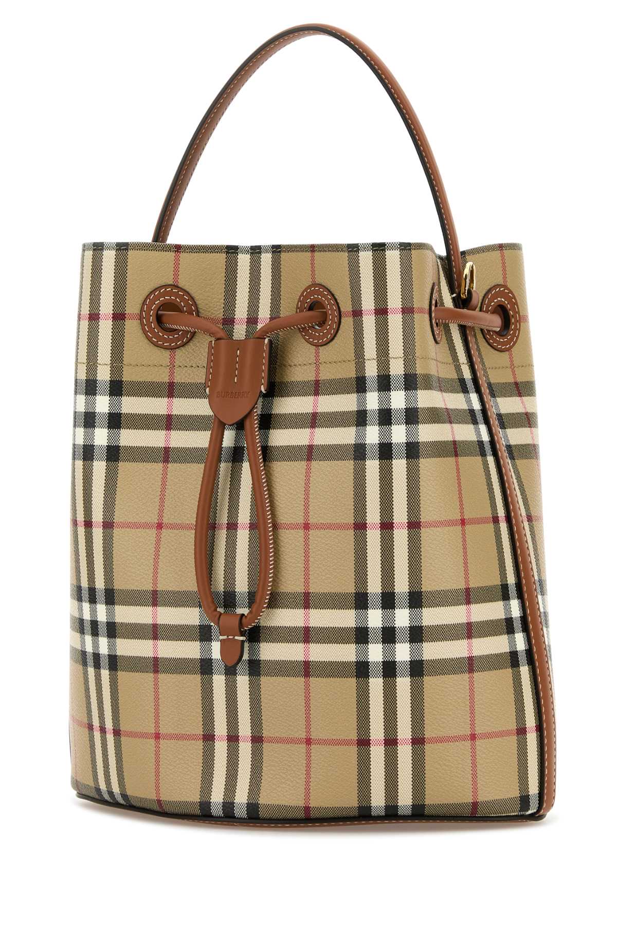 【関税&送料込】Burberry Printed Canvas Bucket Bag Burberry Printed Canvas Bucket Bag | italist