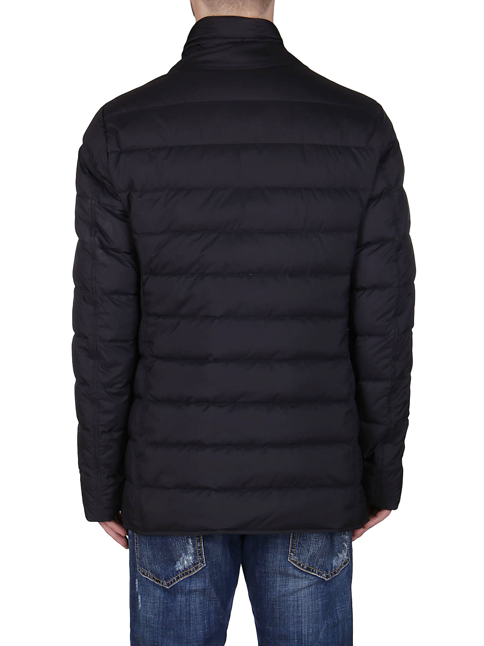 Herno Navy Blue Down Jacket | italist