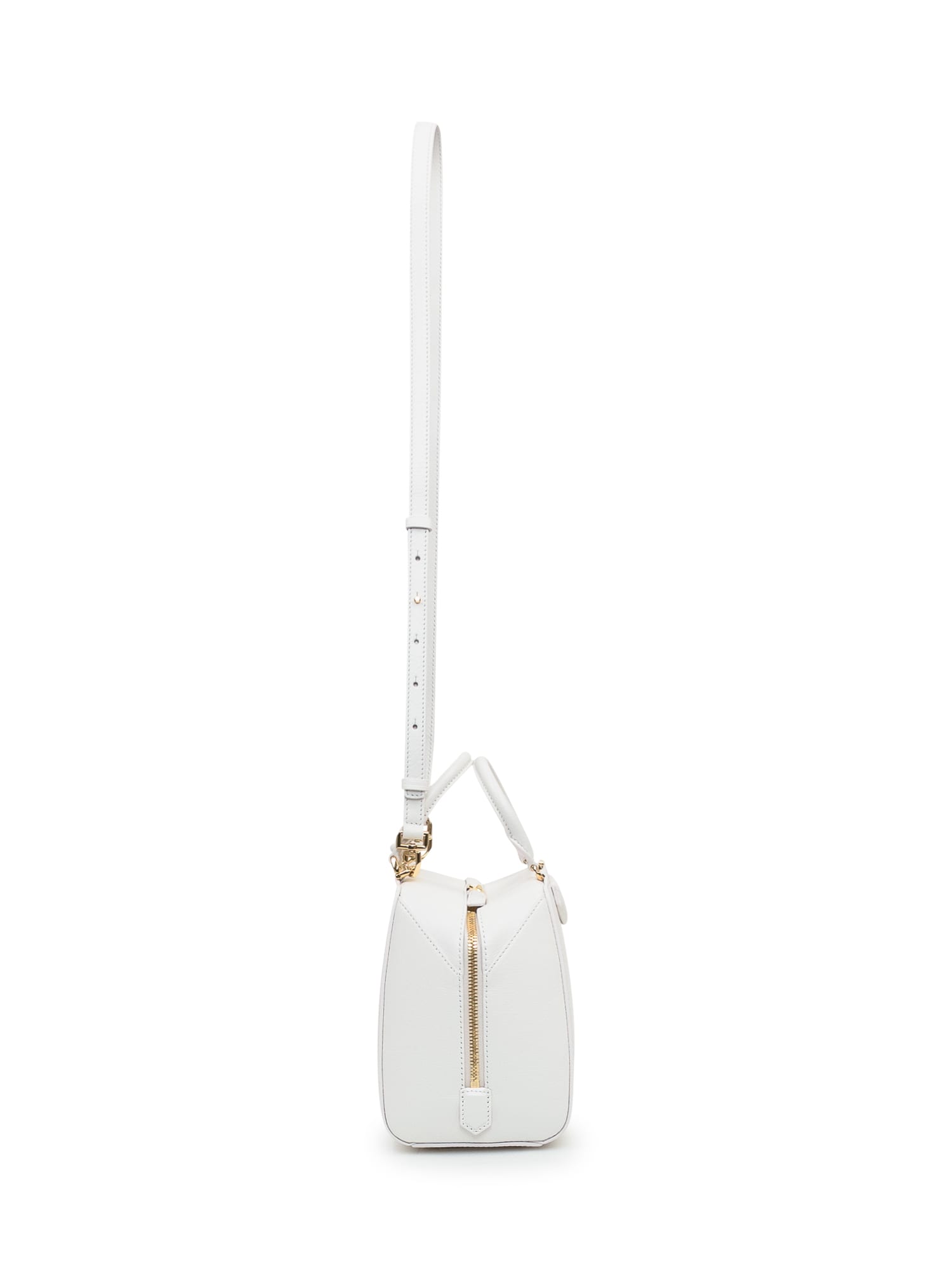 ★GIVENCHY★ Mini Antigona Cube Handbag Ivory BB50ZBB24B105 Givenchy Ivory Leather Mini Antigona Cube Handbag | italist