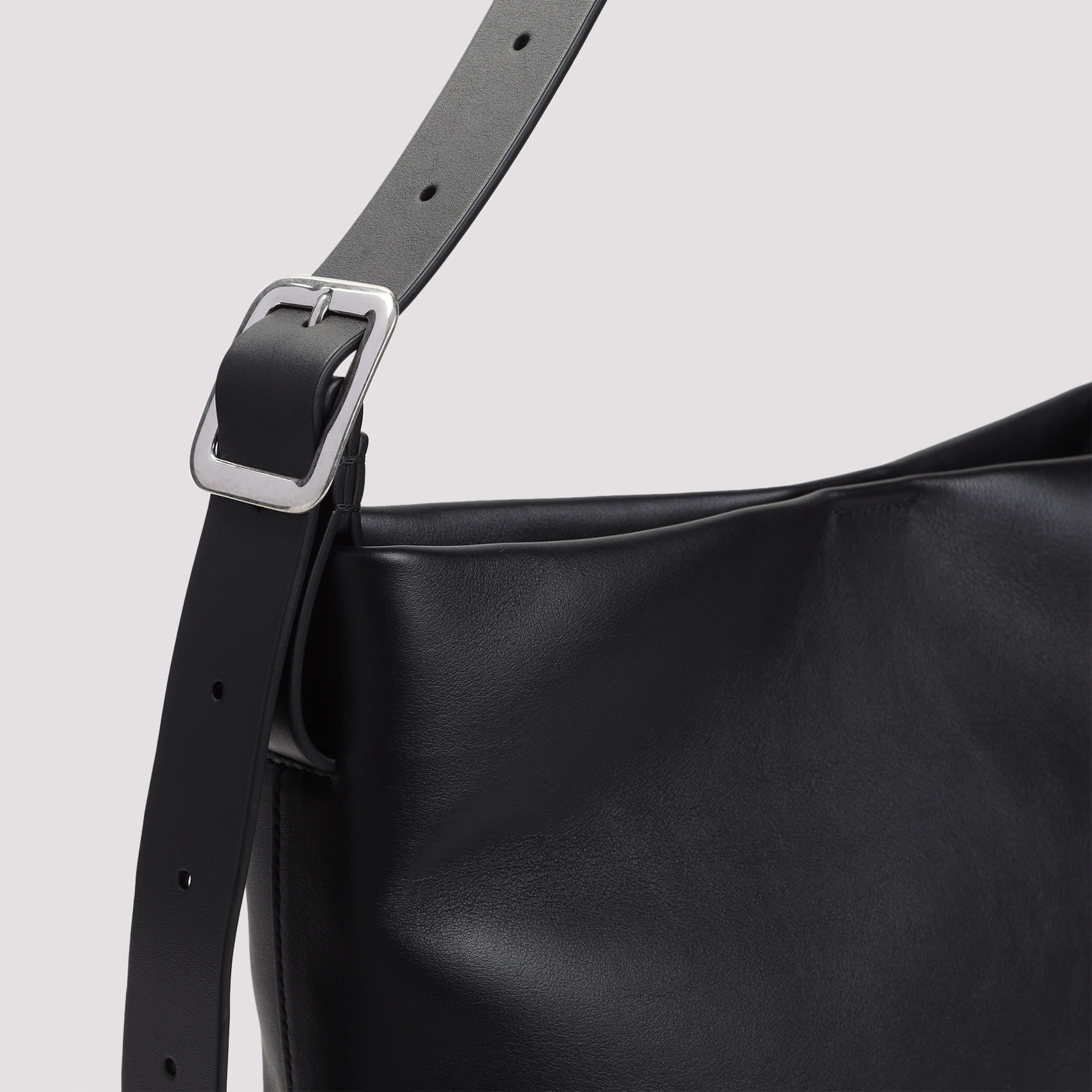 【関税&送料込】Jil Sander Square Belt Large Hobo Bag In Smo Jil Sander Square Belt Hobo Bag | italist