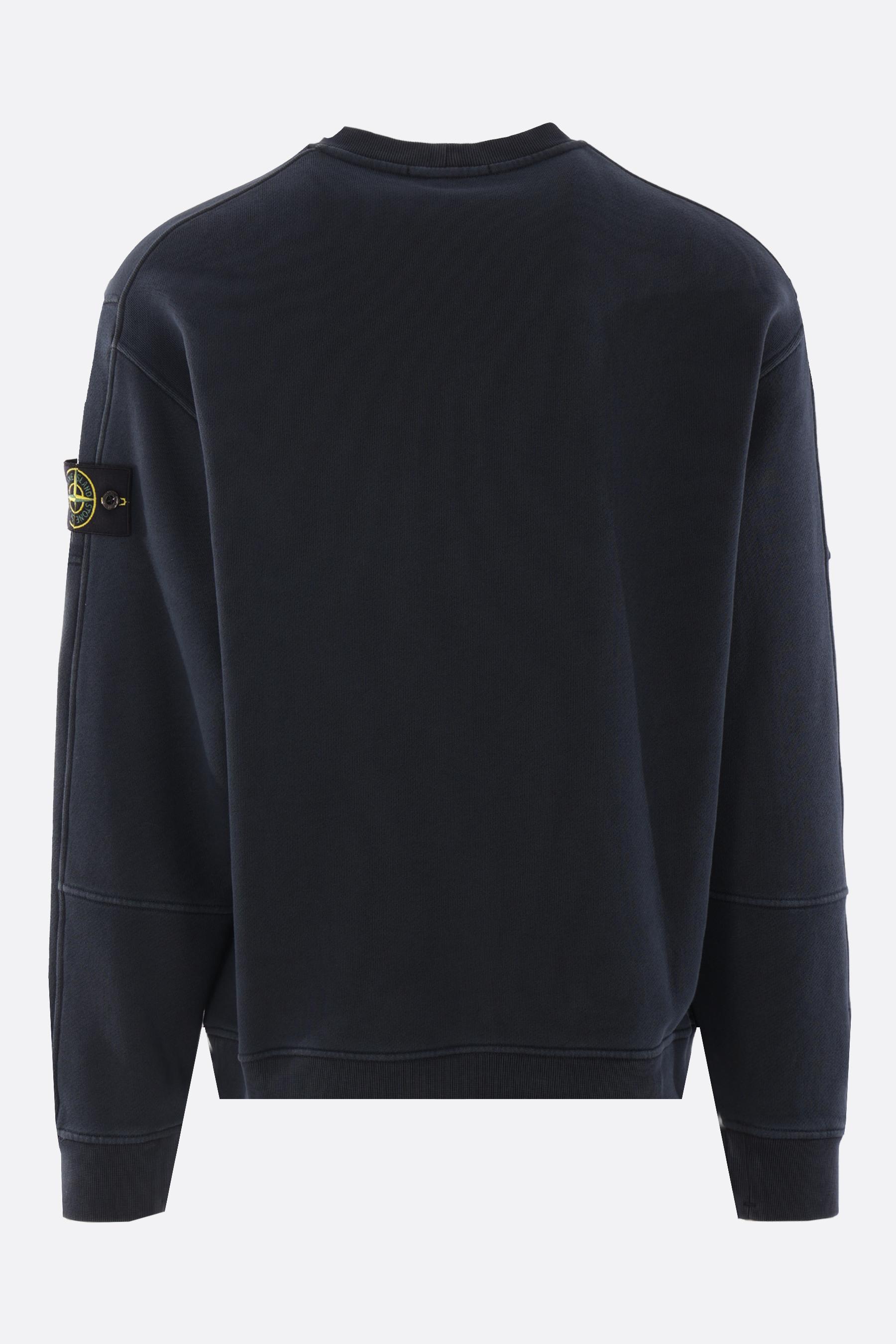 Stone Island Jersey Sweatshirt With Logo Badge | italist